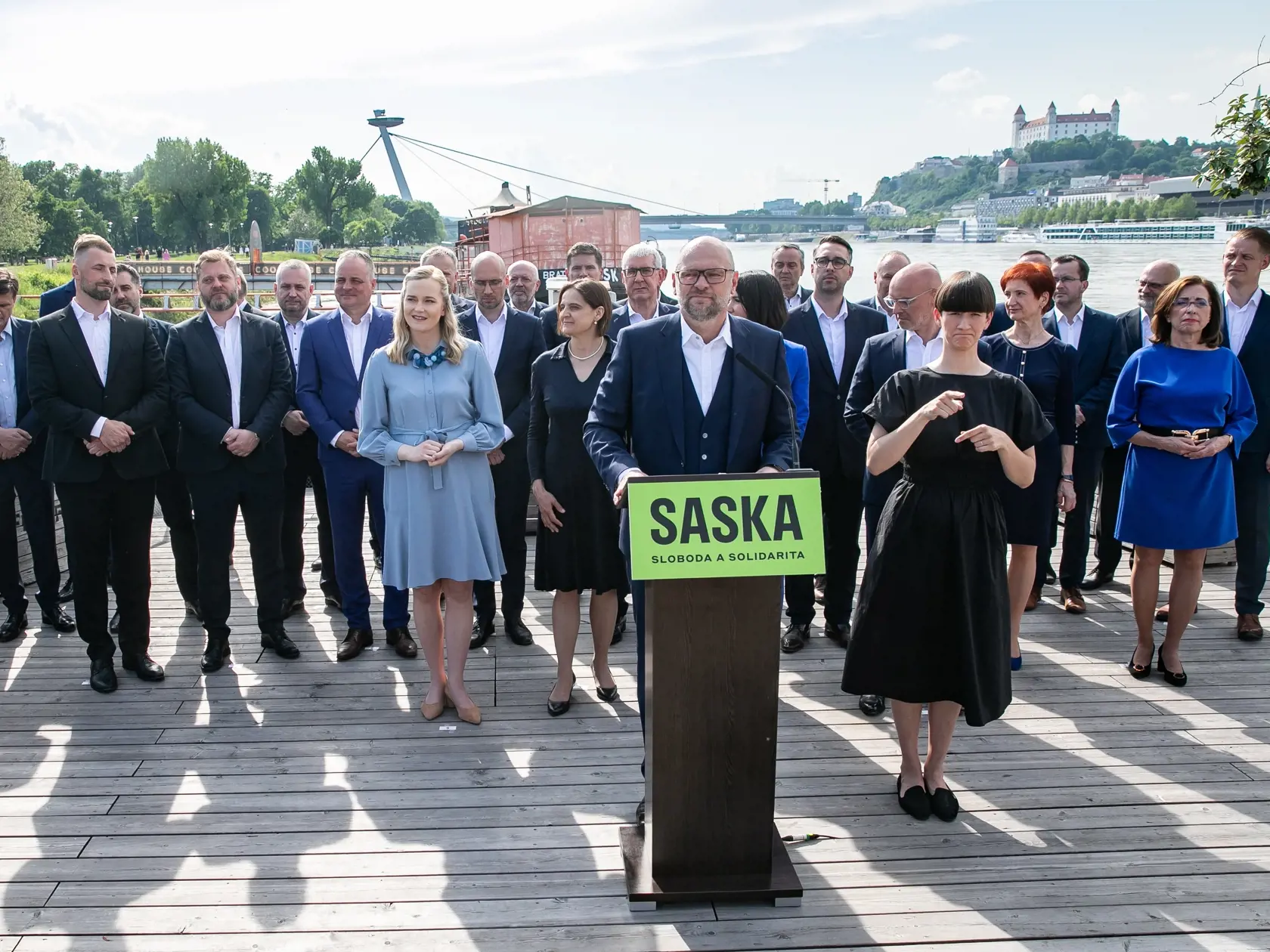 Predstavenie kandidatky strany Sloboda a Solidarita. Téma: Stretnutie našich TOP 30 kandidátov.