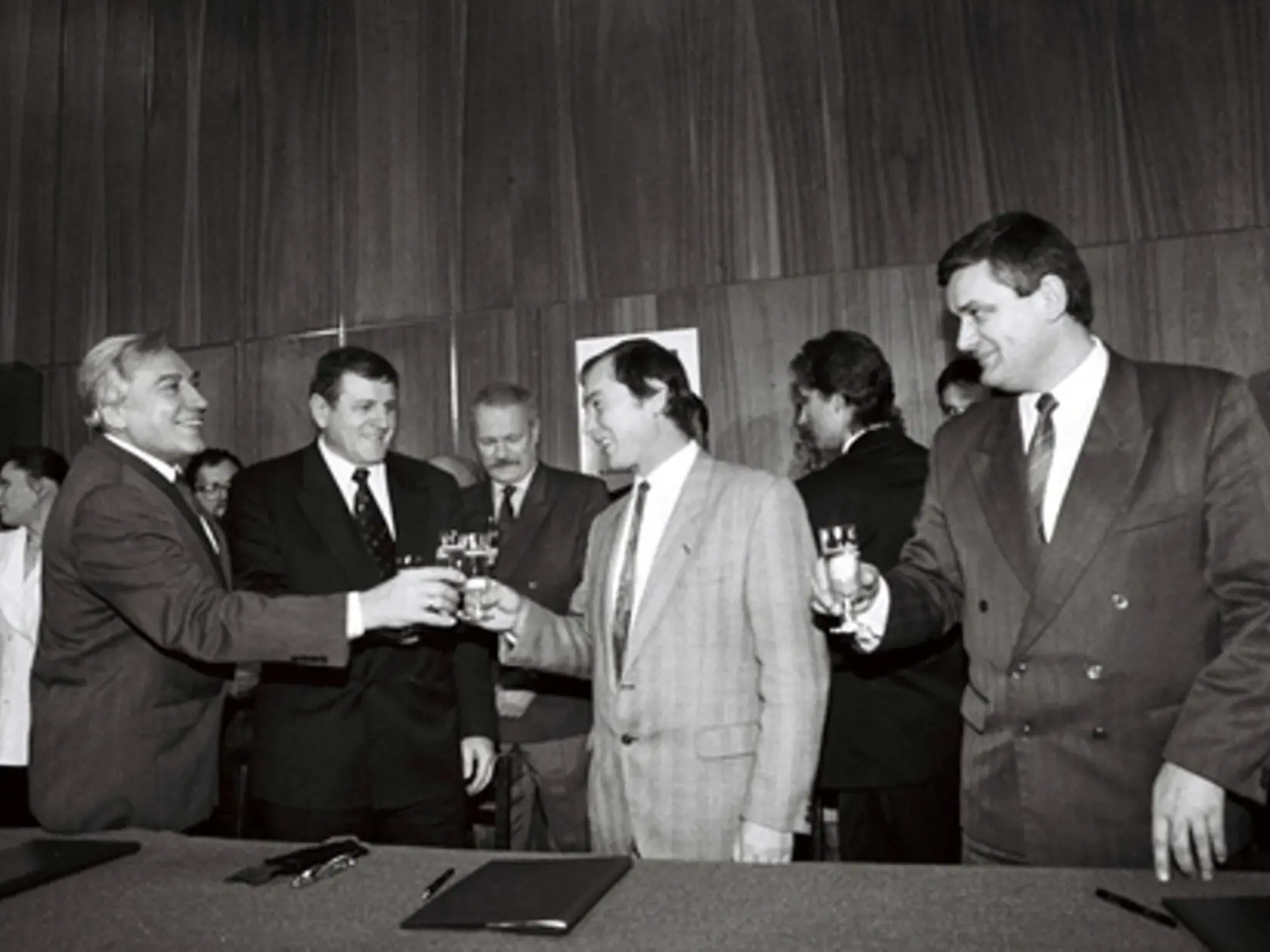 Slávne časy: V roku 1994 sa dostal Ľupták do vlády s Mečiarom a Slotom.