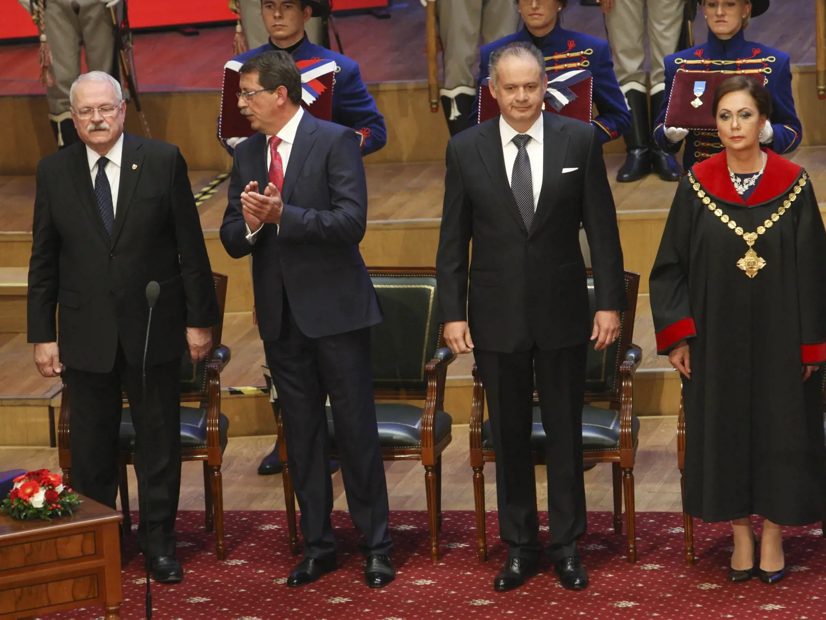 Inaugurácia nového prezidenta SR Andreja Kisku.