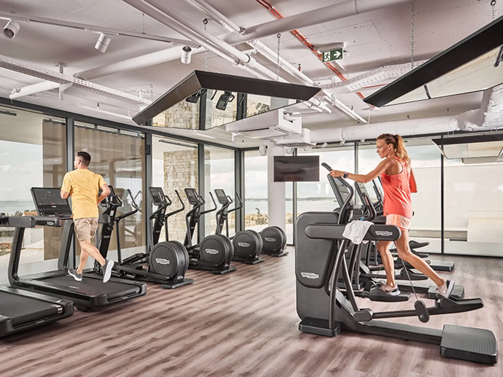 Hotel & Spa Iadera na Punta Skala ponúka aj špičkové fitnes.