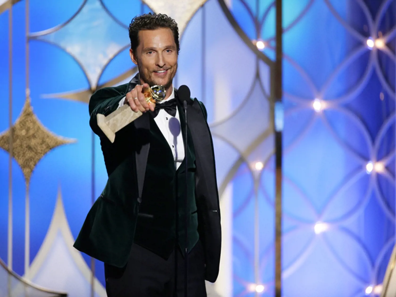 Cenu za výkon v hlavnej roli dostal aj Matthew McConaughey, ktorý si zahral vo filme Klub poslednej nádeje.