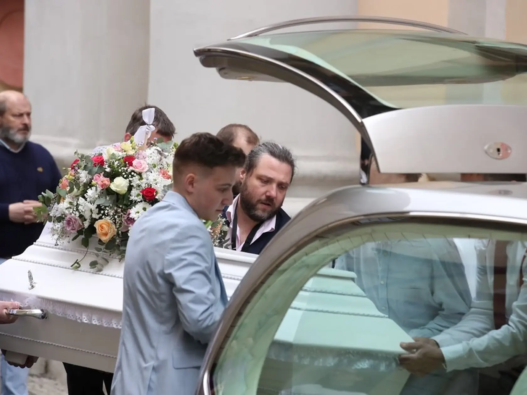 Posledná rozlúčka s Aničkou Slováčkovou.