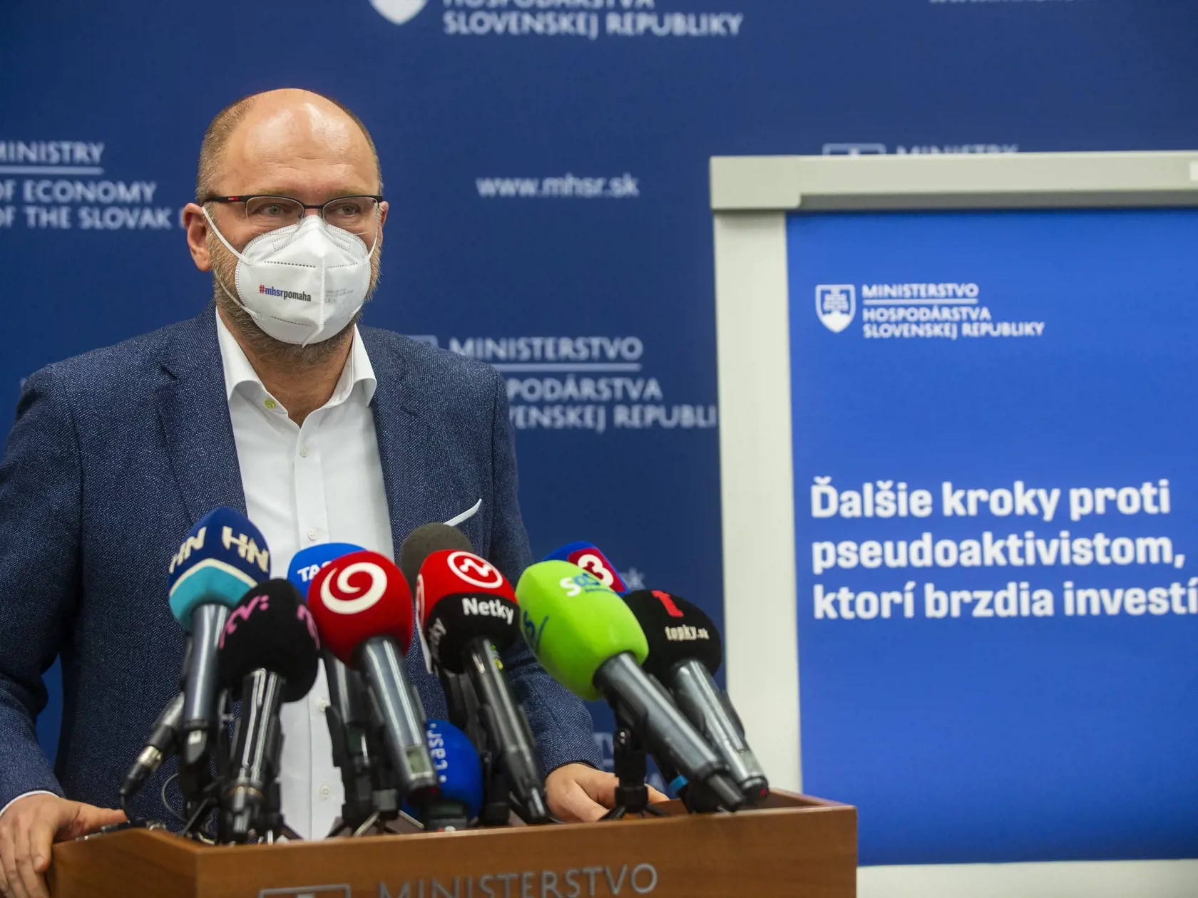 Richard Sulík - minister hospodárstva Slovenskej republiky