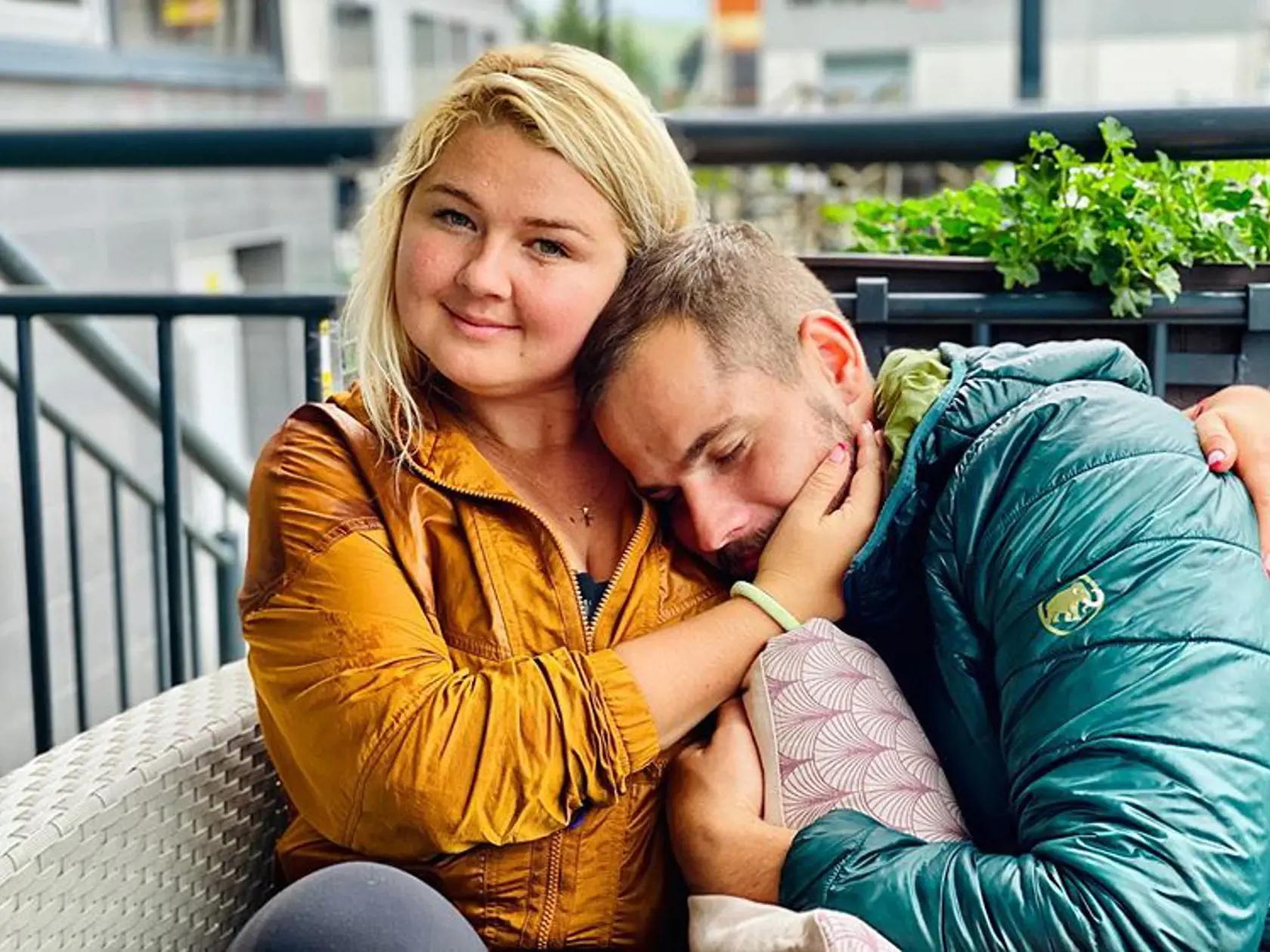 Evelyn so svojím najlepším priateľom