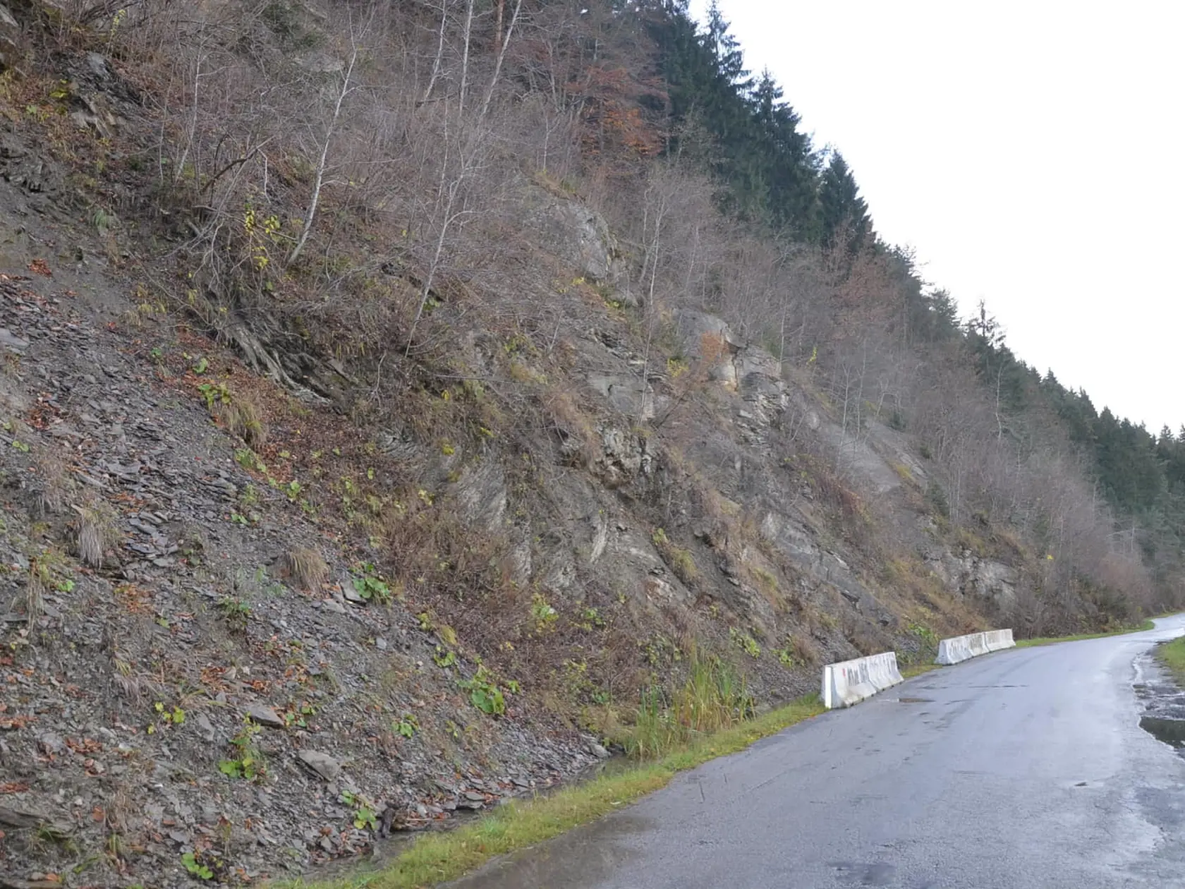 Spojnicu Dolného Kubína a Oravskej Poruby využíva denne 300 áut, hoci zo svahu padajú obrovské kamene, ochrana je minimálna.