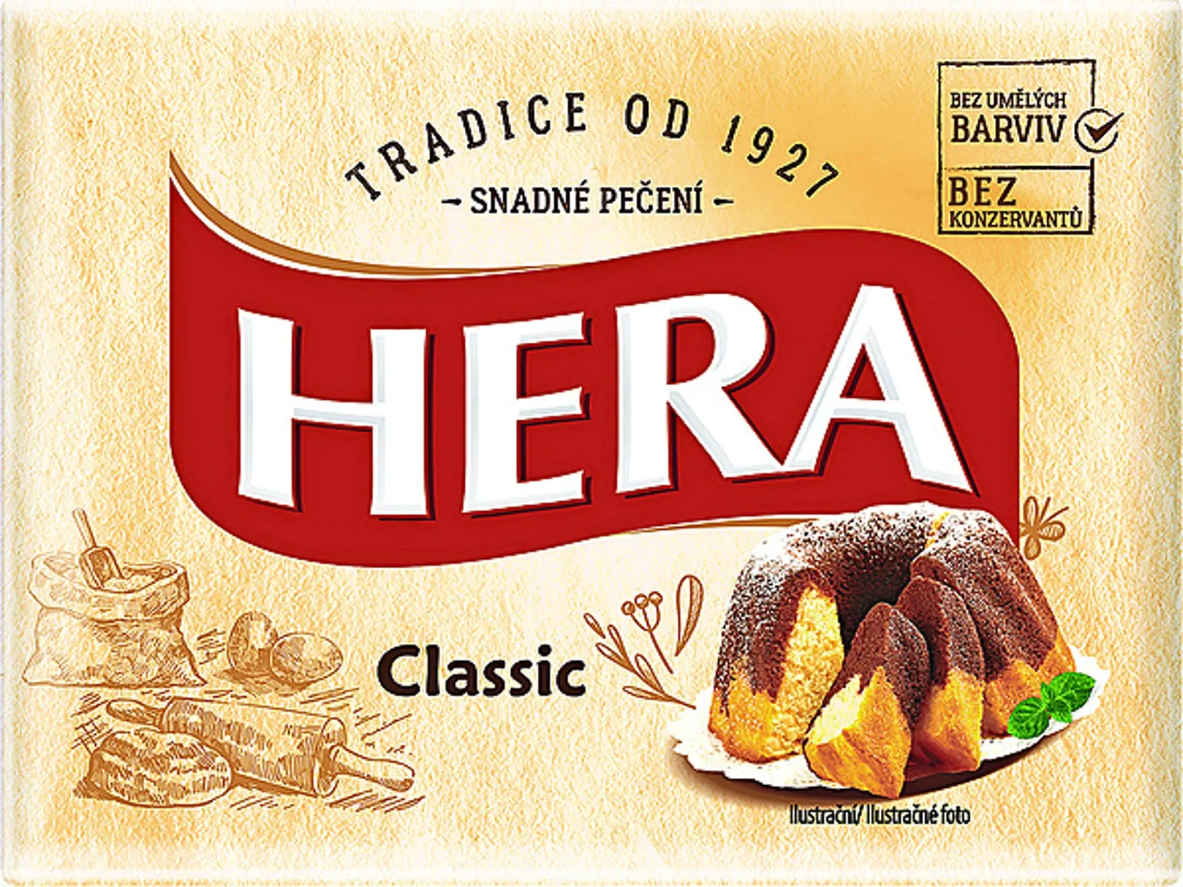 Hera 250 g, zľava 44 %, cena za balenie po zľave 0,99 eura.