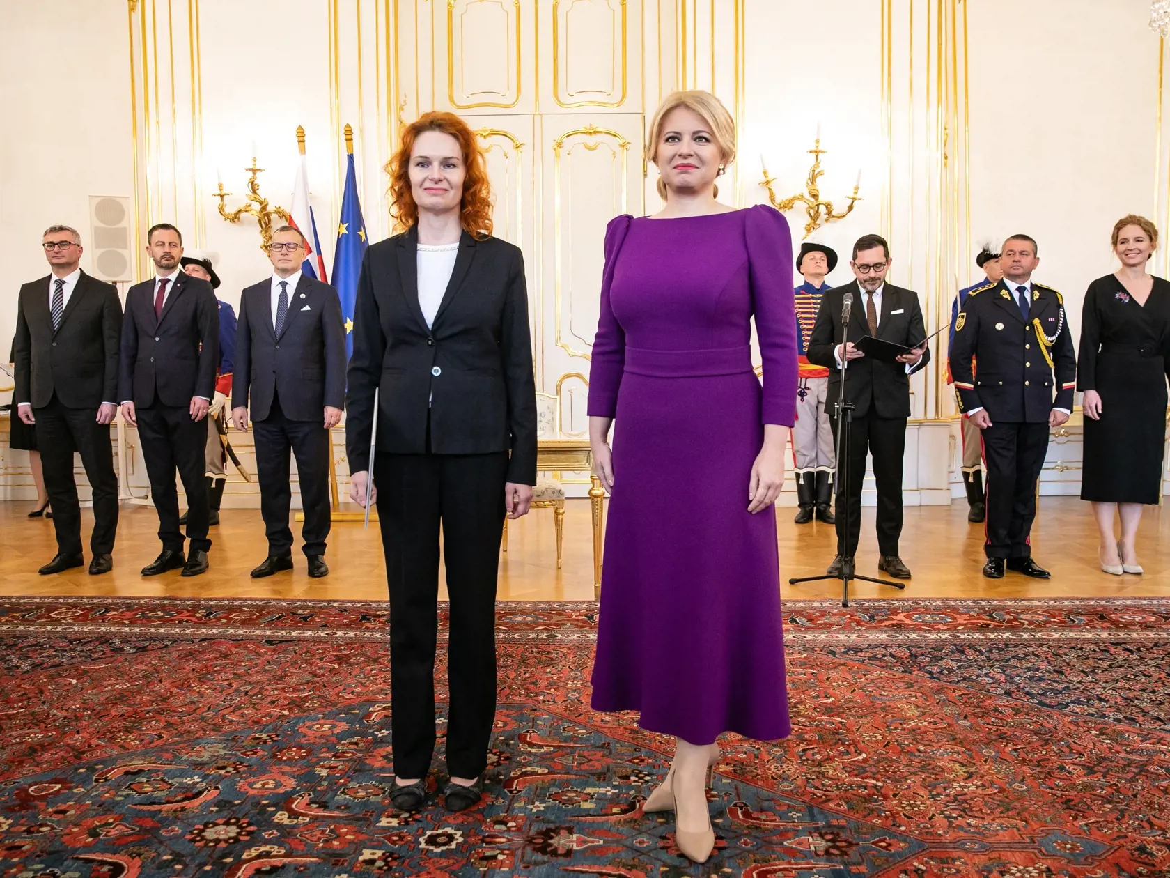 Prezidentka Zuzana Čaputová vymenovala novú vládu, ktorej premiérom je Ľudovít Ódor.