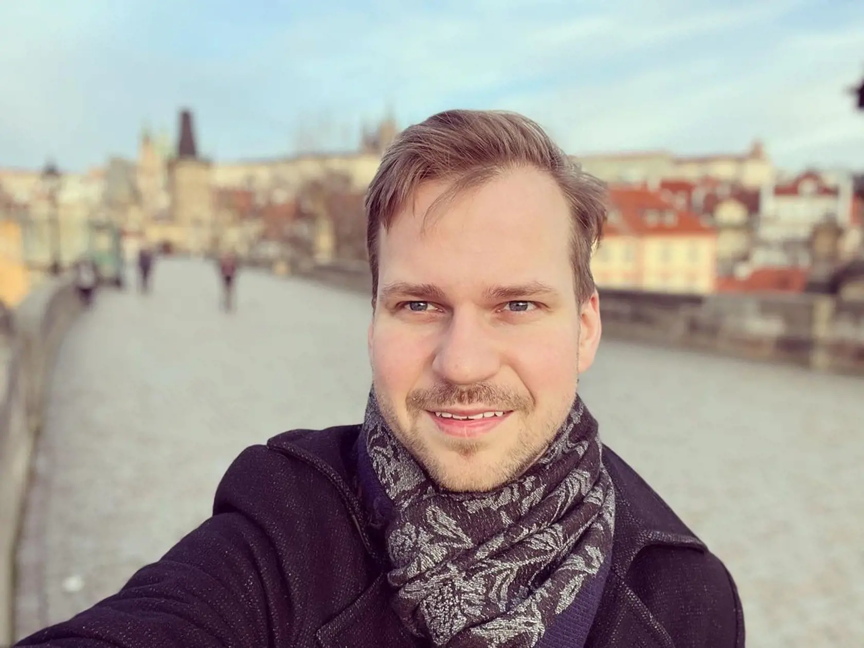 Martin sa často delí o zážitky so svojimi fanúšikmi na Instagrame.