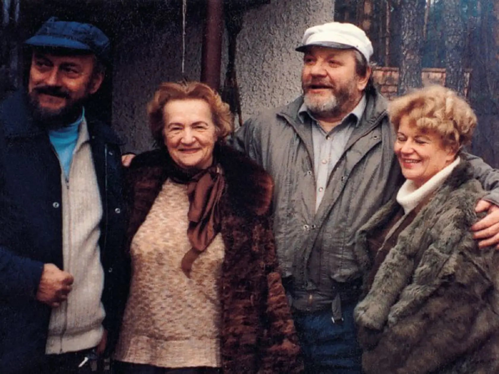 Jedna zo vzácnych rodinných snímok: JÁN SLADKÝ,