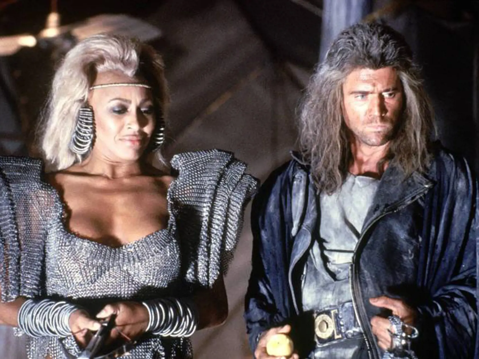 Tina Turner a Mel Gibson