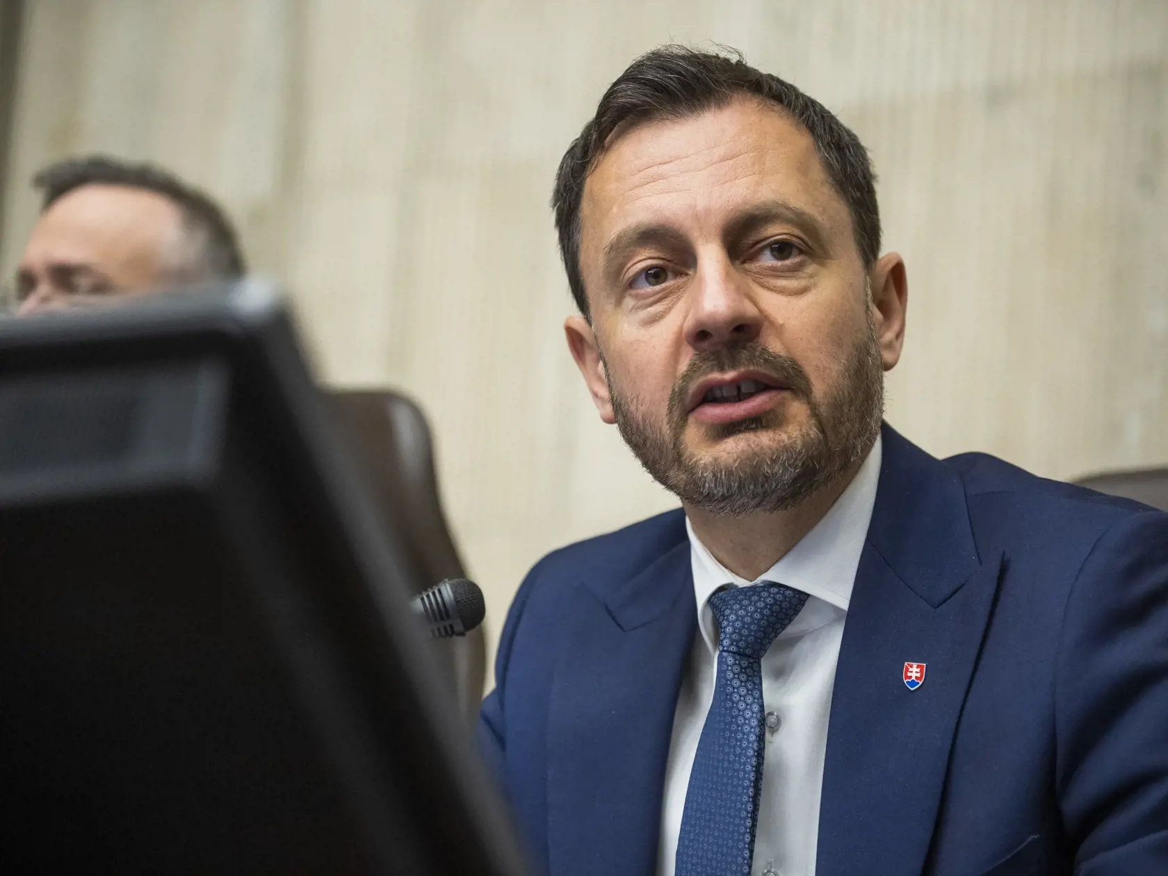 Eduard Heger bol premiérom dva roky.  FOTO TASR - Jaroslav Novák
