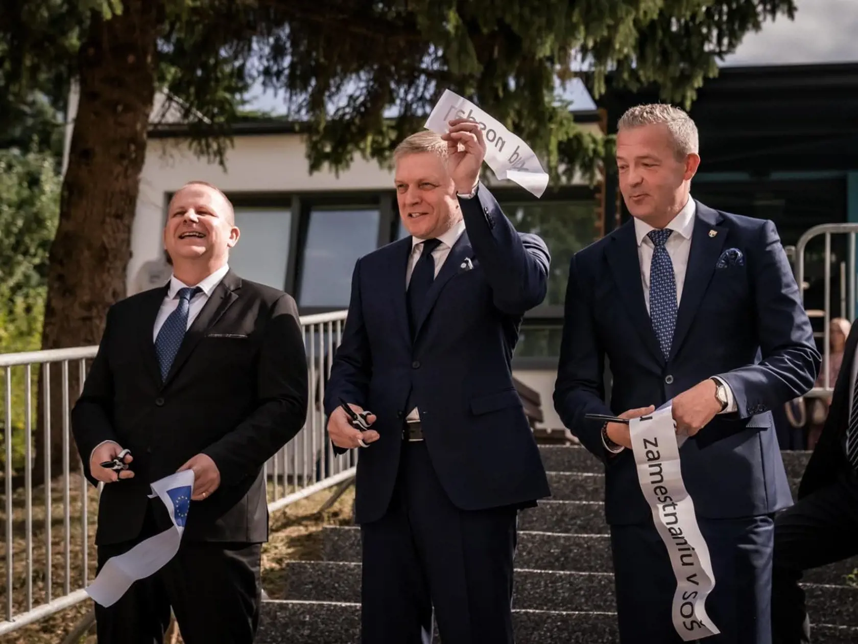 Robert Fico sa prvýkrát od atentátu vrátil do Handlovej v rámci výjazdového rokovania premiéra 6. septembra 2024.