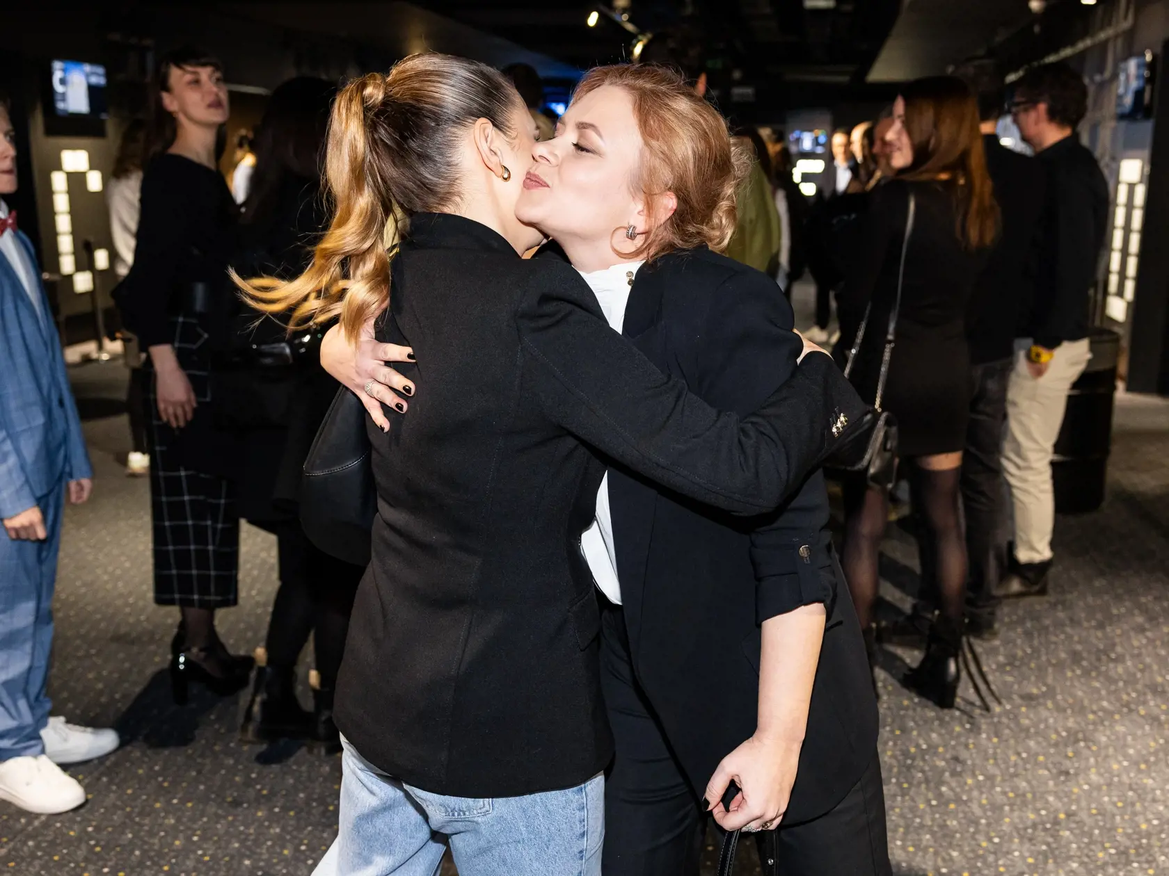 Premiéra seriálu “VINA” v Bratislave. Na snímke Kamila Heribanová. 