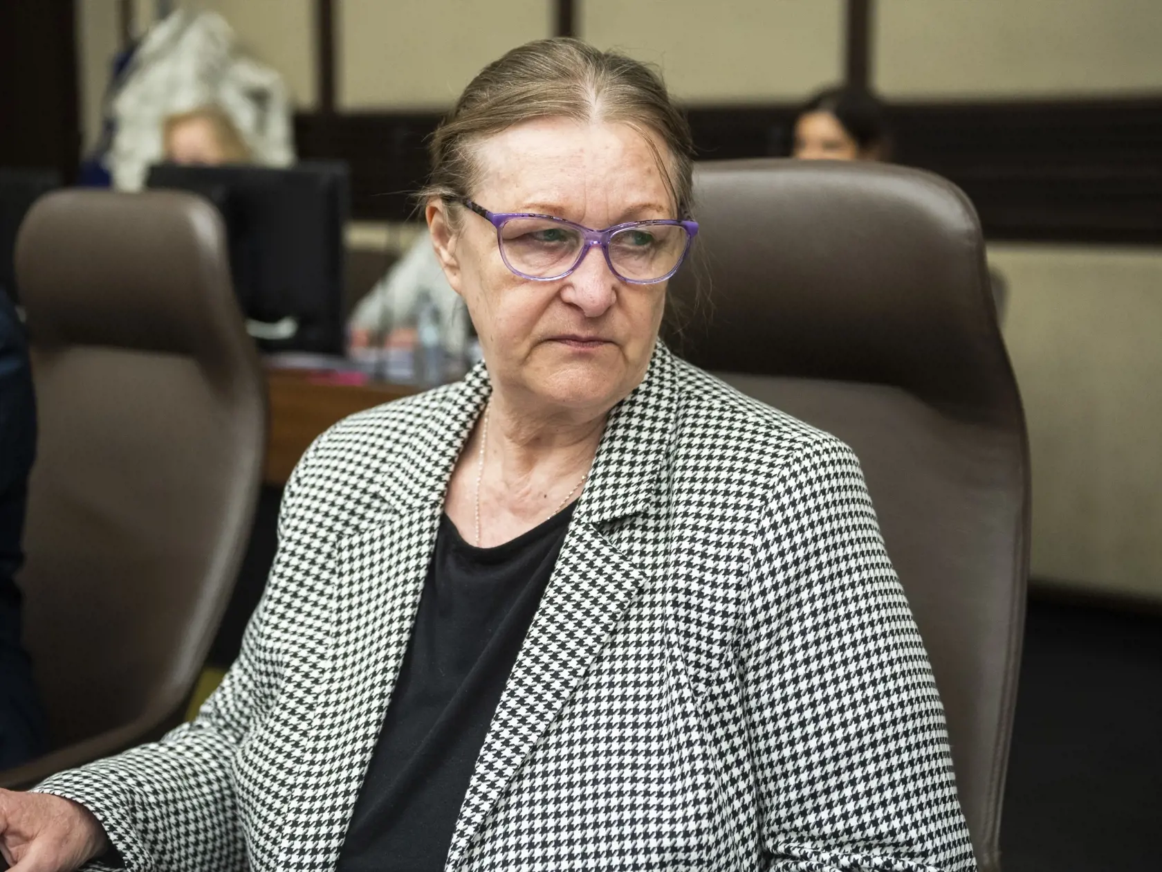 Na snímke ministerka spravodlivosti Jana Dubovcová počas prvého rokovania vlády SR odborníkov v Bratislave 17. mája 2023.