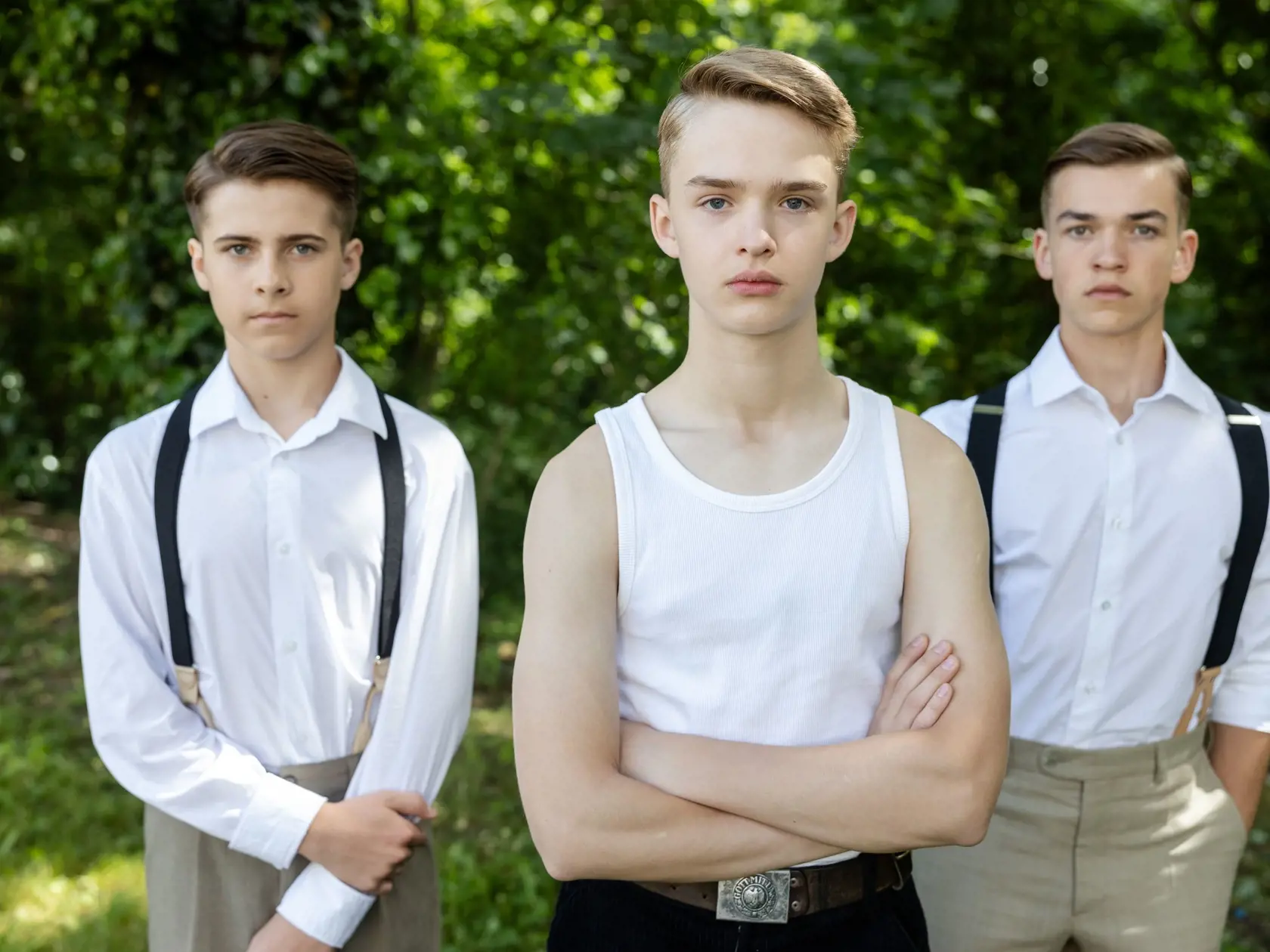Záber zo 7. série seriálu Dunaj, k vašim službám.