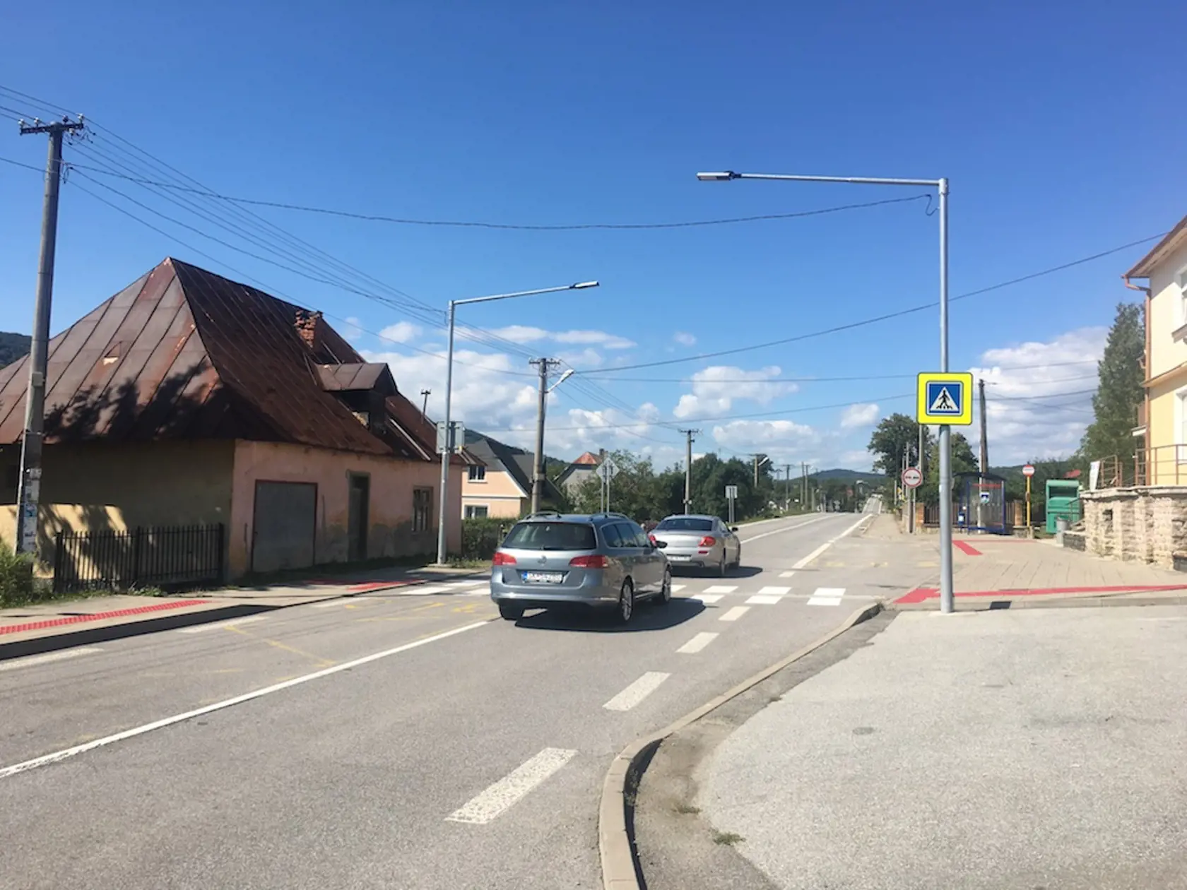 Obec Vyšný Mirošov.