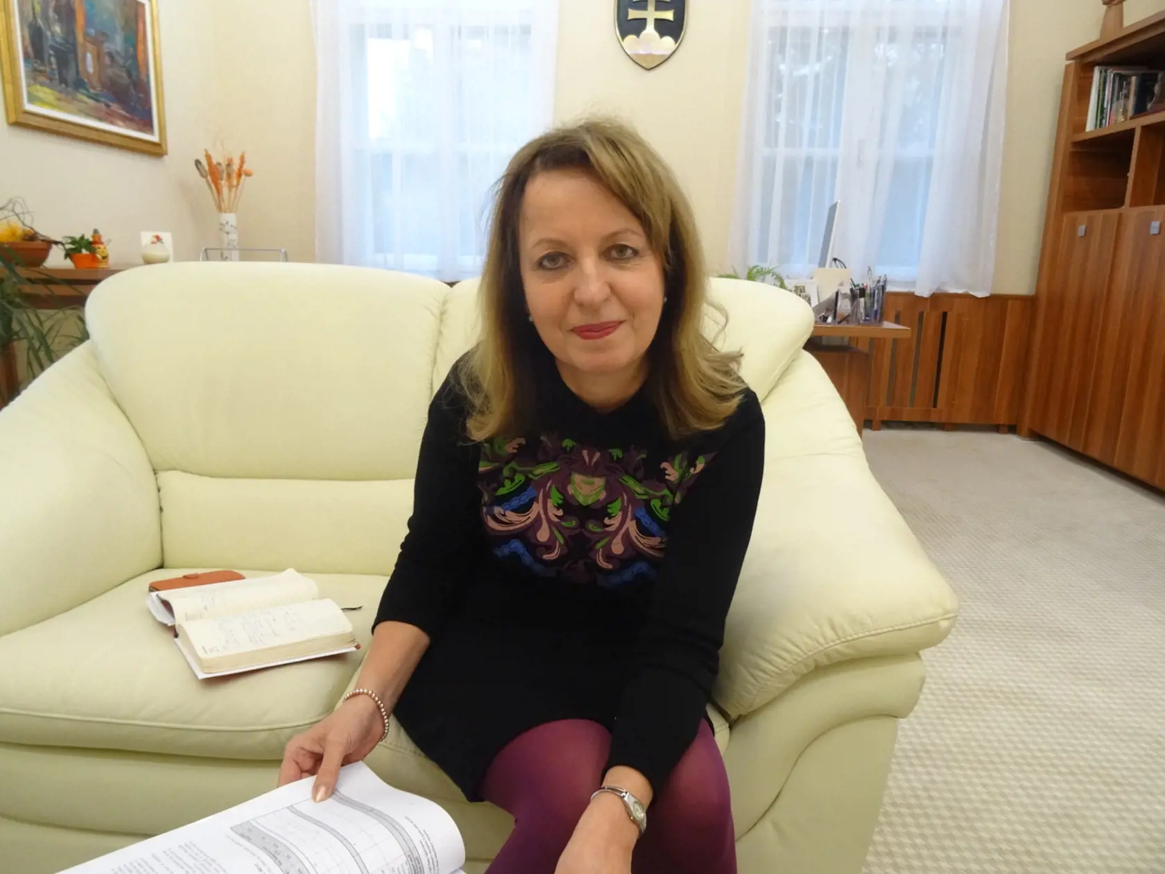 Rektorka UVLaF v Košiciach profesorka Jana Mojžišová.