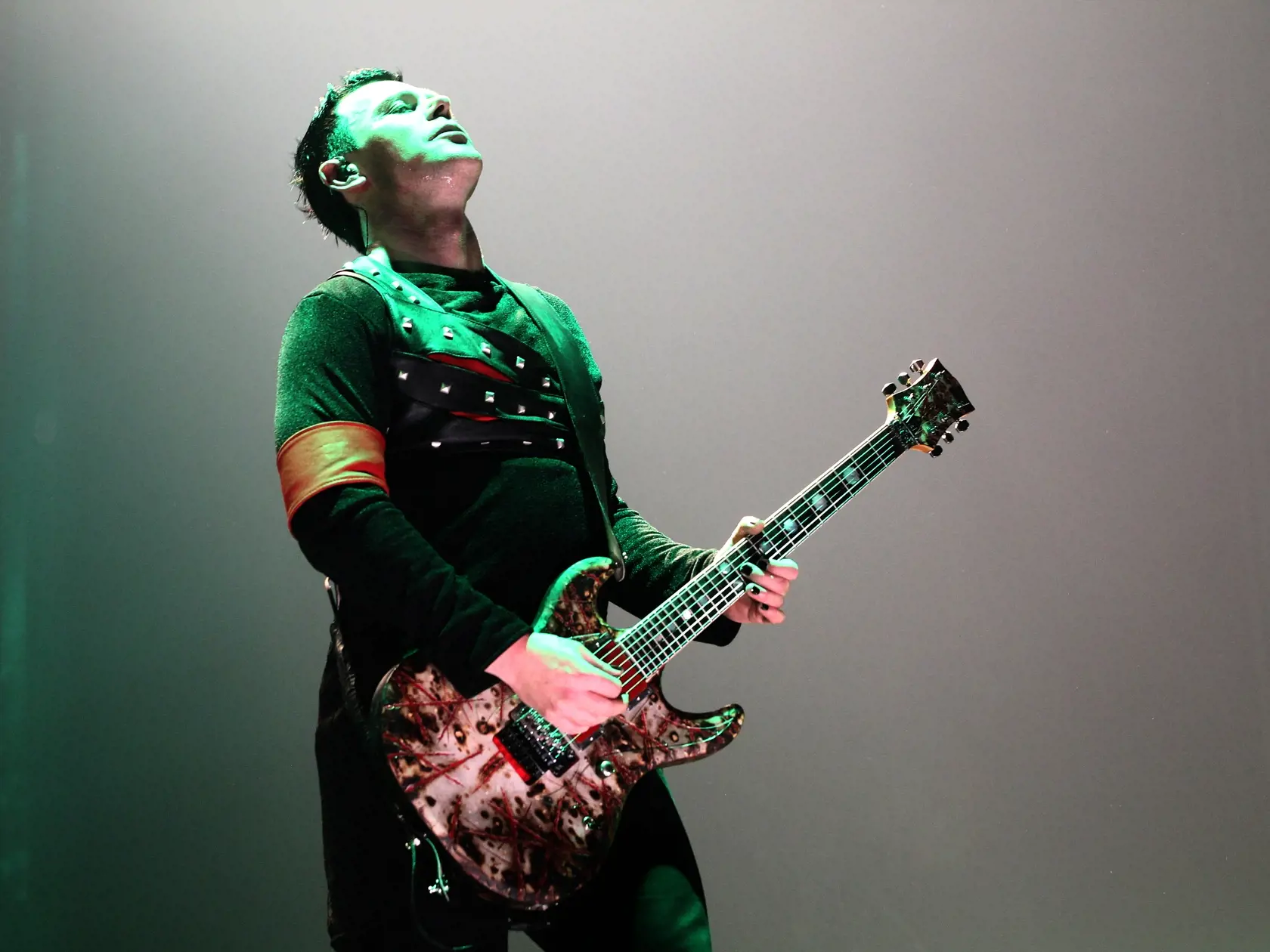 Koncert skupiny Rammstein v Bratislave. Zimny stadion Ondreja Nepelu.
Lider skupiny - Till Lindemann