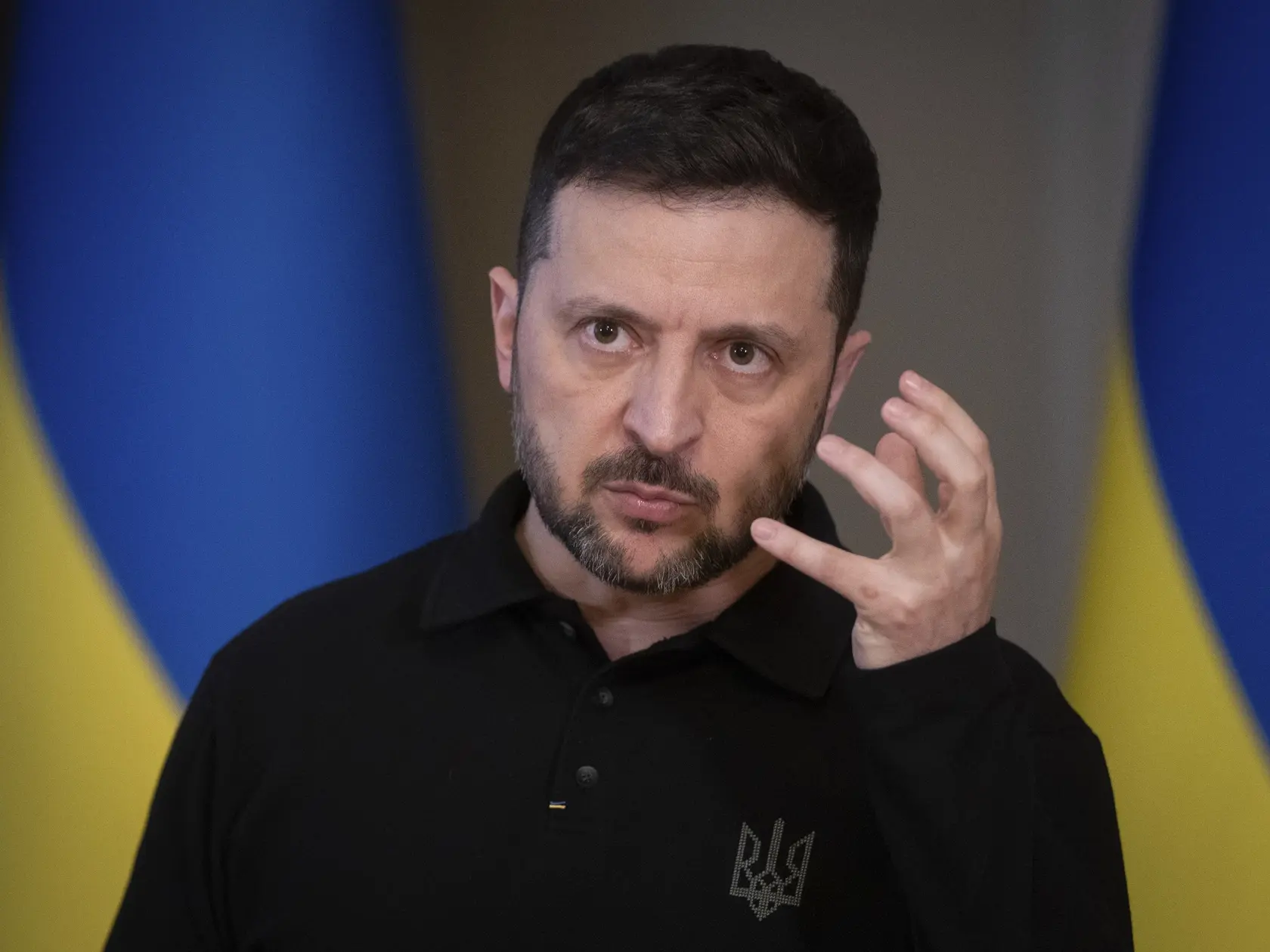 Ukrajinský prezident Volodymyr Zelenskyj.