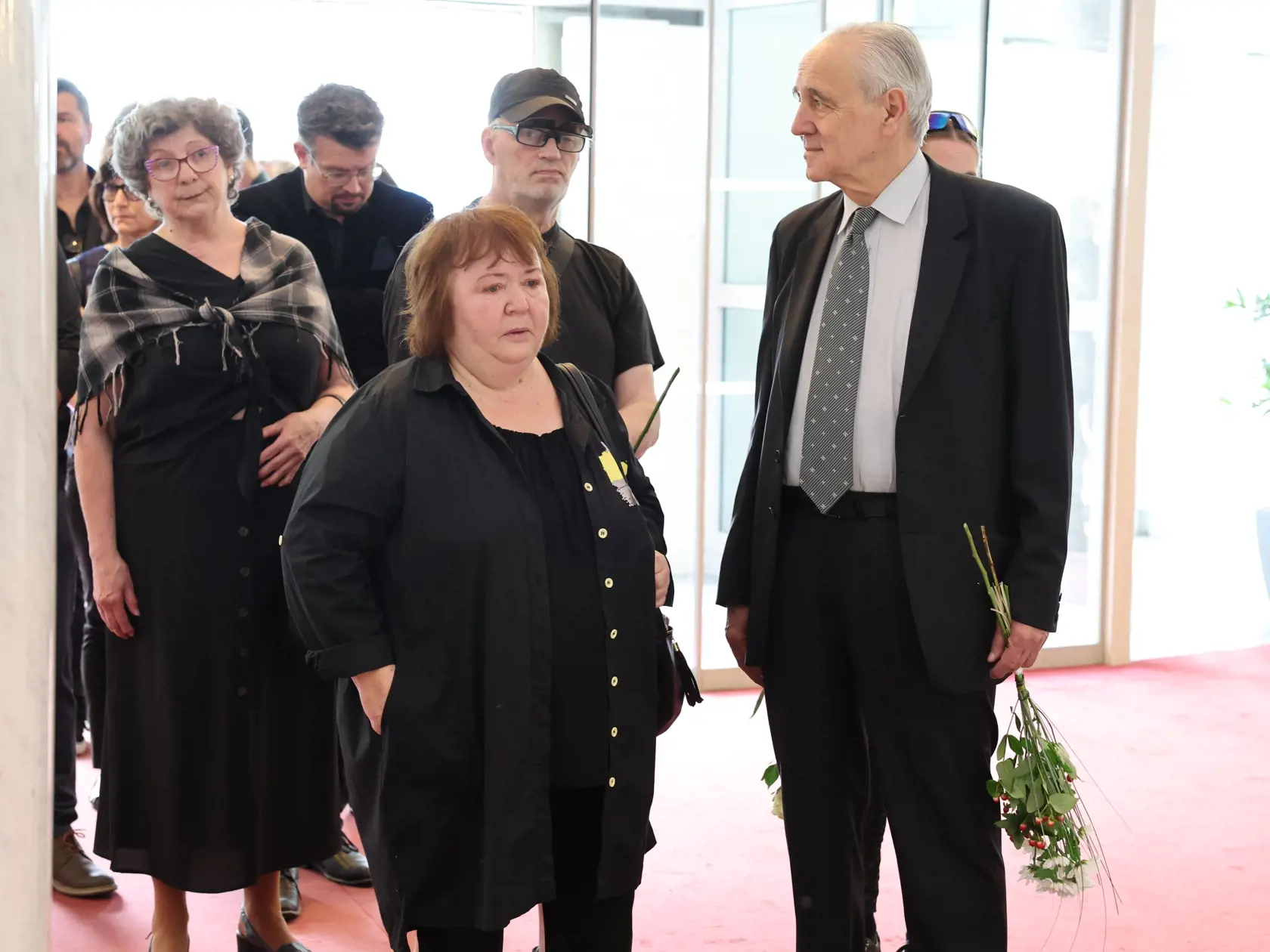 Herečka Daniela Gudabová alias stará Blažková z Hornej Dolnej.