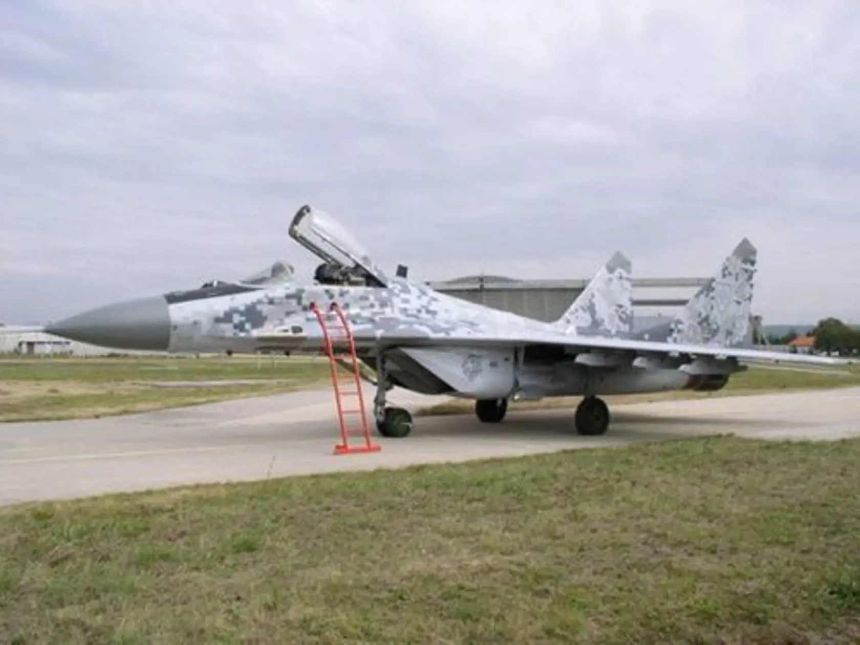 Slovenská armáda má vo výbave aj ruské lietadlá Mig-29.