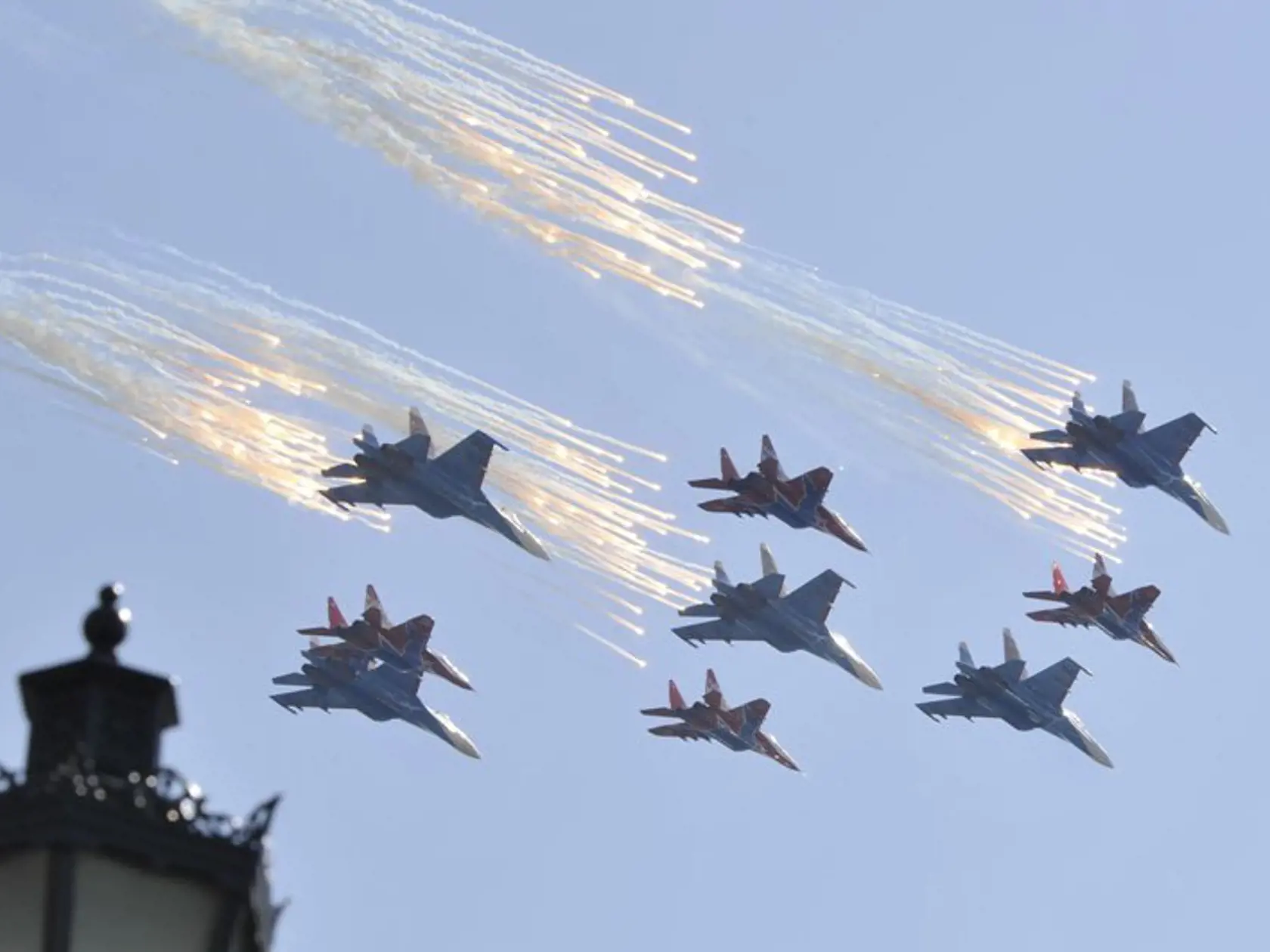 Na ilustračnej fotografii stíhačky MiG-29