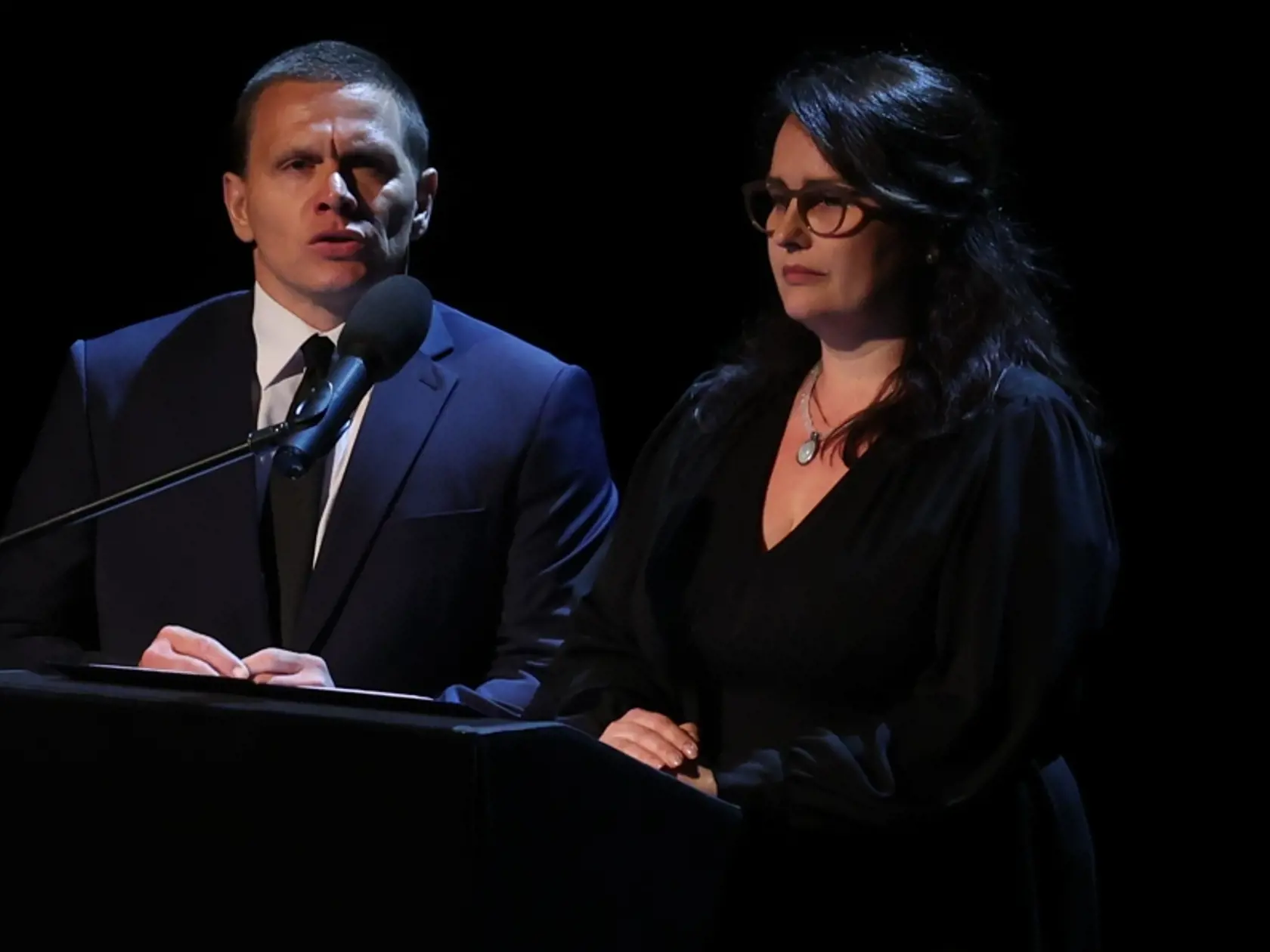 Danovi poslali do neba odkaz aj kolegovia Michal Kubovčík a Petra Polnišová.