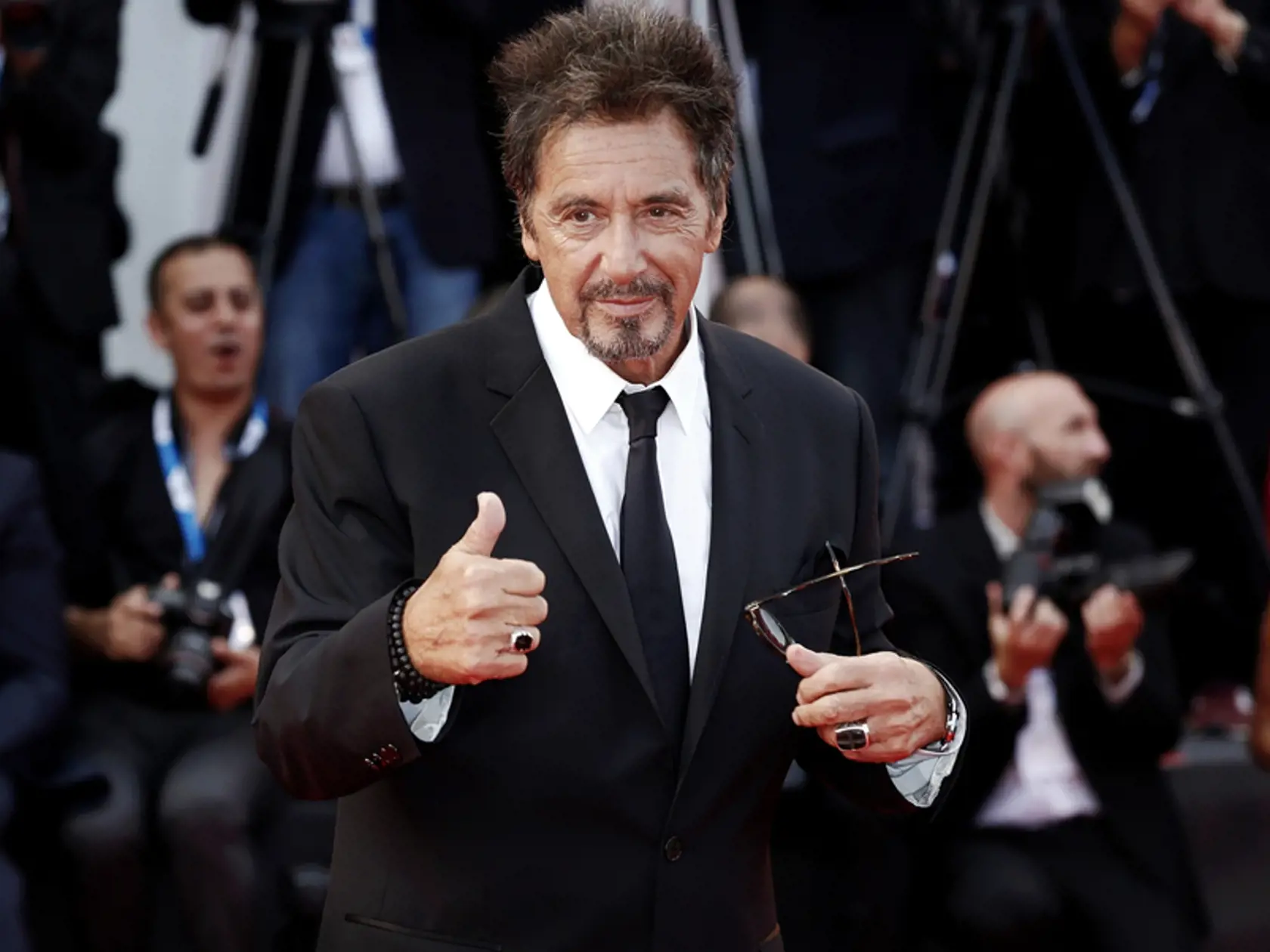Al Pacino na filmovom festivale v Benátkach