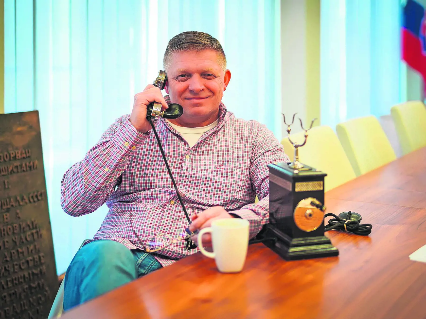 Premiér Robert Fico oslavuje šesťdesiatku.