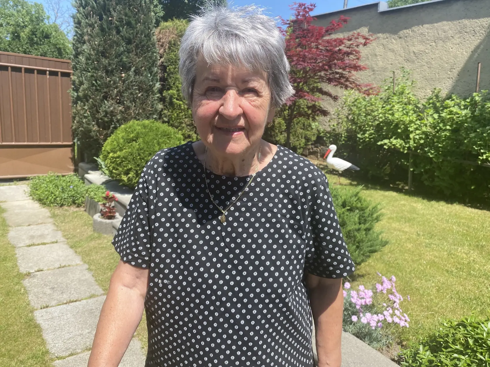 Jolana (82), najstaršia sestra Milky Zimkovej.