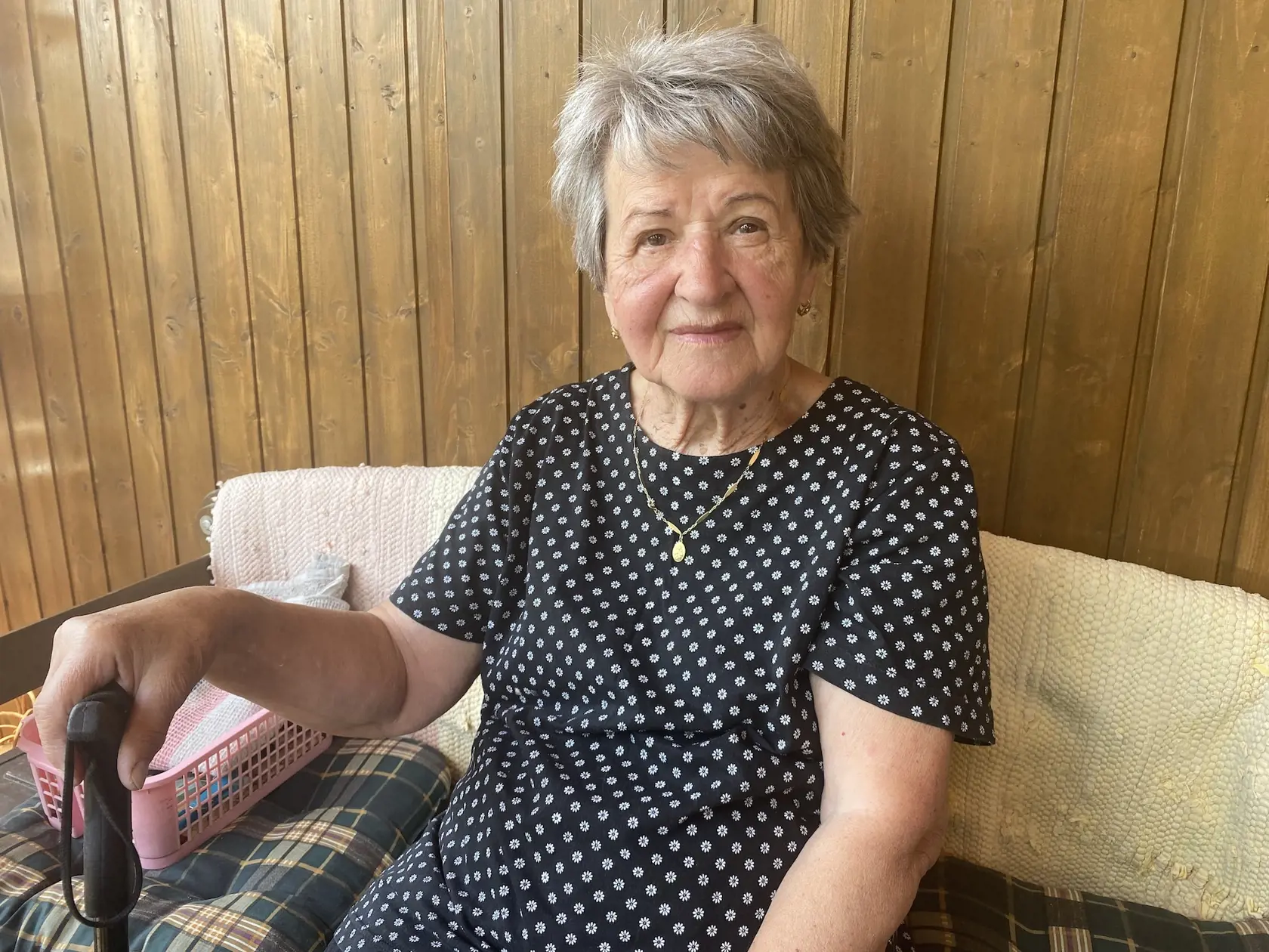 Jolana (82), najstaršia sestra Milky Zimkovej.