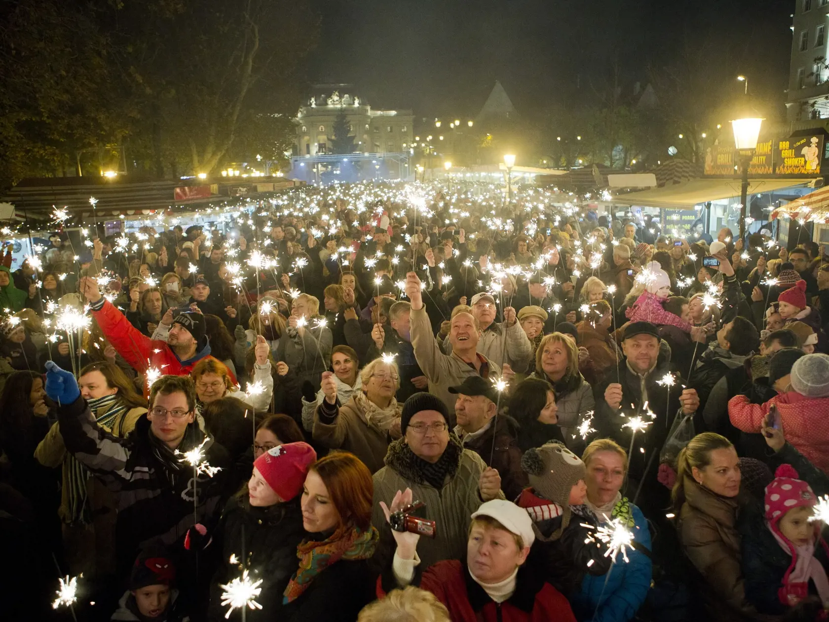 Spomienka na vianočné trhy v Bratislave.