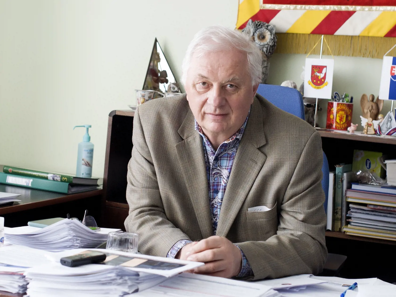 Michal Sýkora, starosta obce Štrba.