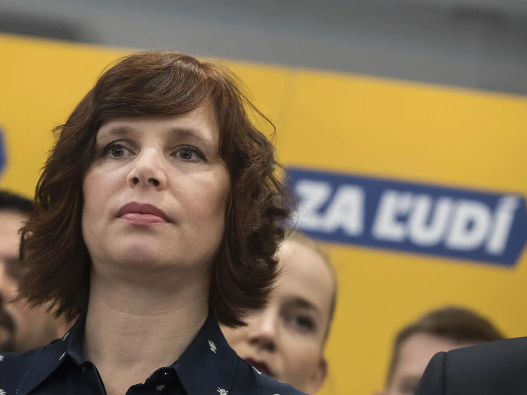 Na snímke podpredsedníčka strany Za ľudí Veronika Remišová počas tlačovej konferencie po predsedníctve strany 5. marca 2020 v Bratislave. FOTO TASR - Martin Baumann



