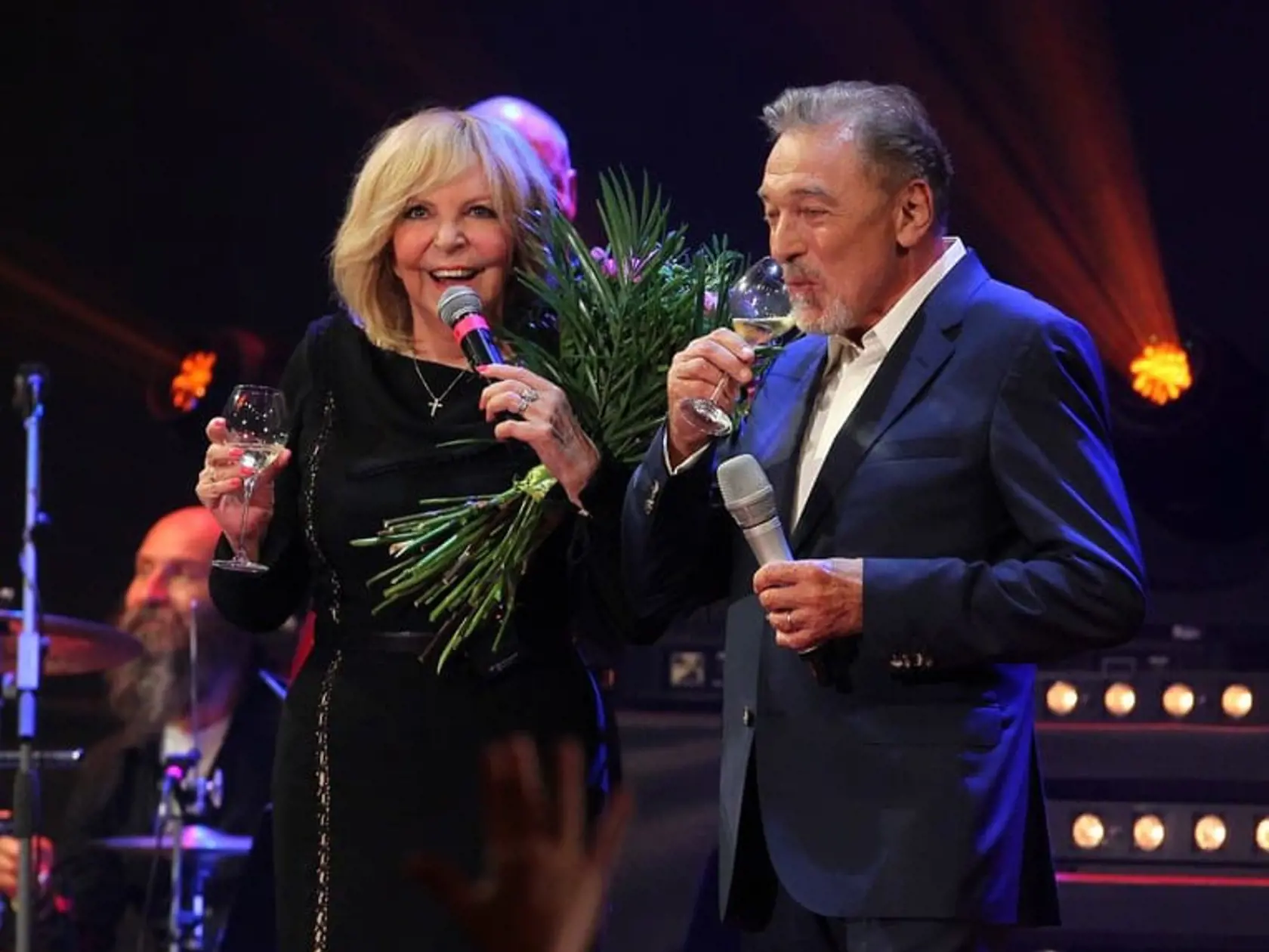 6. september 2016: Karel Gott počas nedávneho vystúpenia na 70. narodeninách Hany Zagorovej.