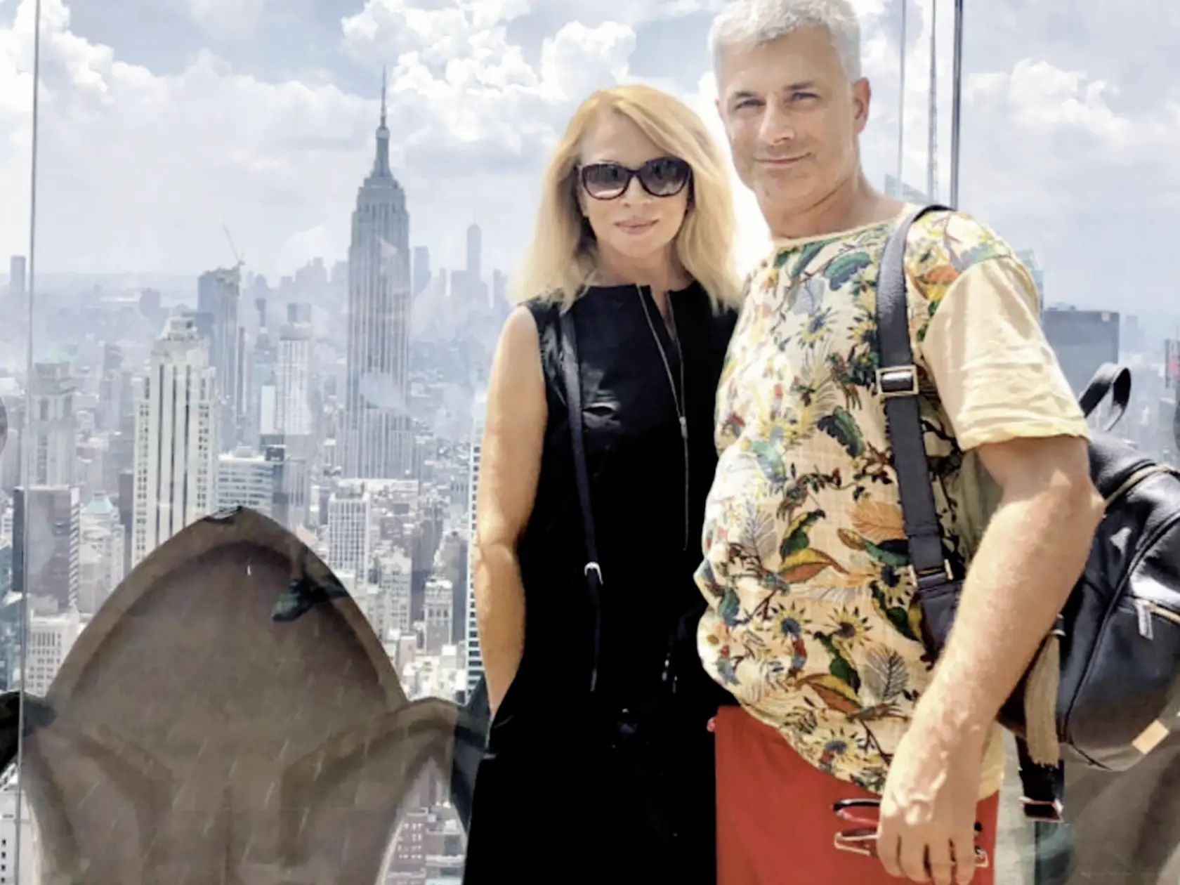 Dvojica veľmi rada cestuje. Fotka je z New Yorku.