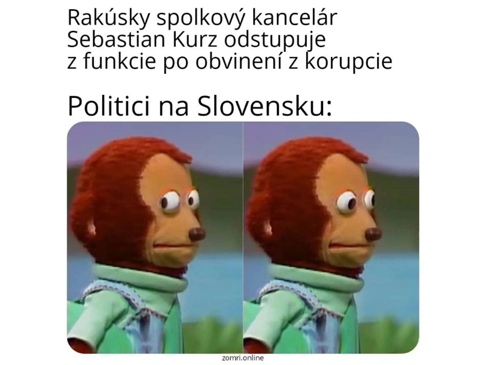 Rakúsky kancelár Sebastian Kurz rezignoval na svoju funkciu po tom, ako je upodozrievaný z korupcie. Takto sa vraj pri podozrení z korupcie tvária politici na Slovensku.