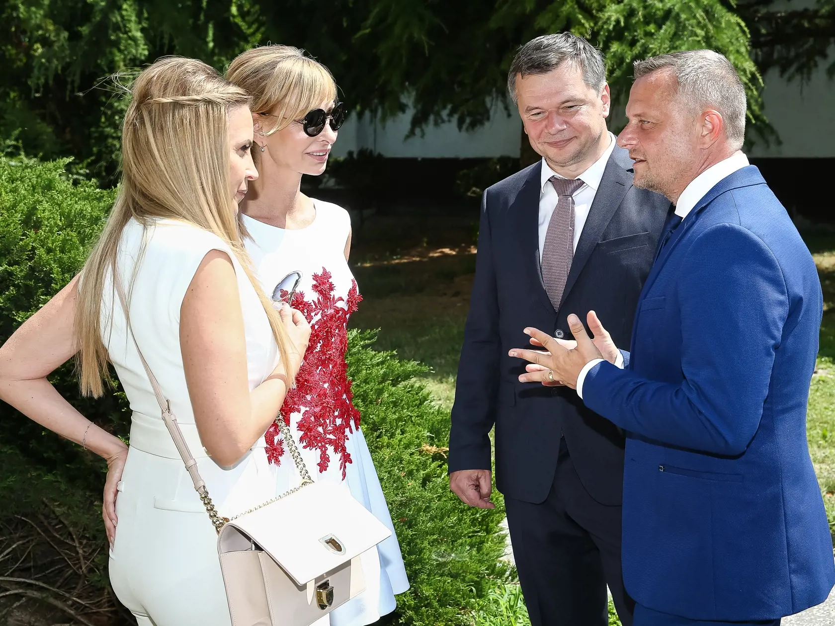 Svadba Viliama Rozborila a Alexandry Novotnej v Dunajskej Lužnej.