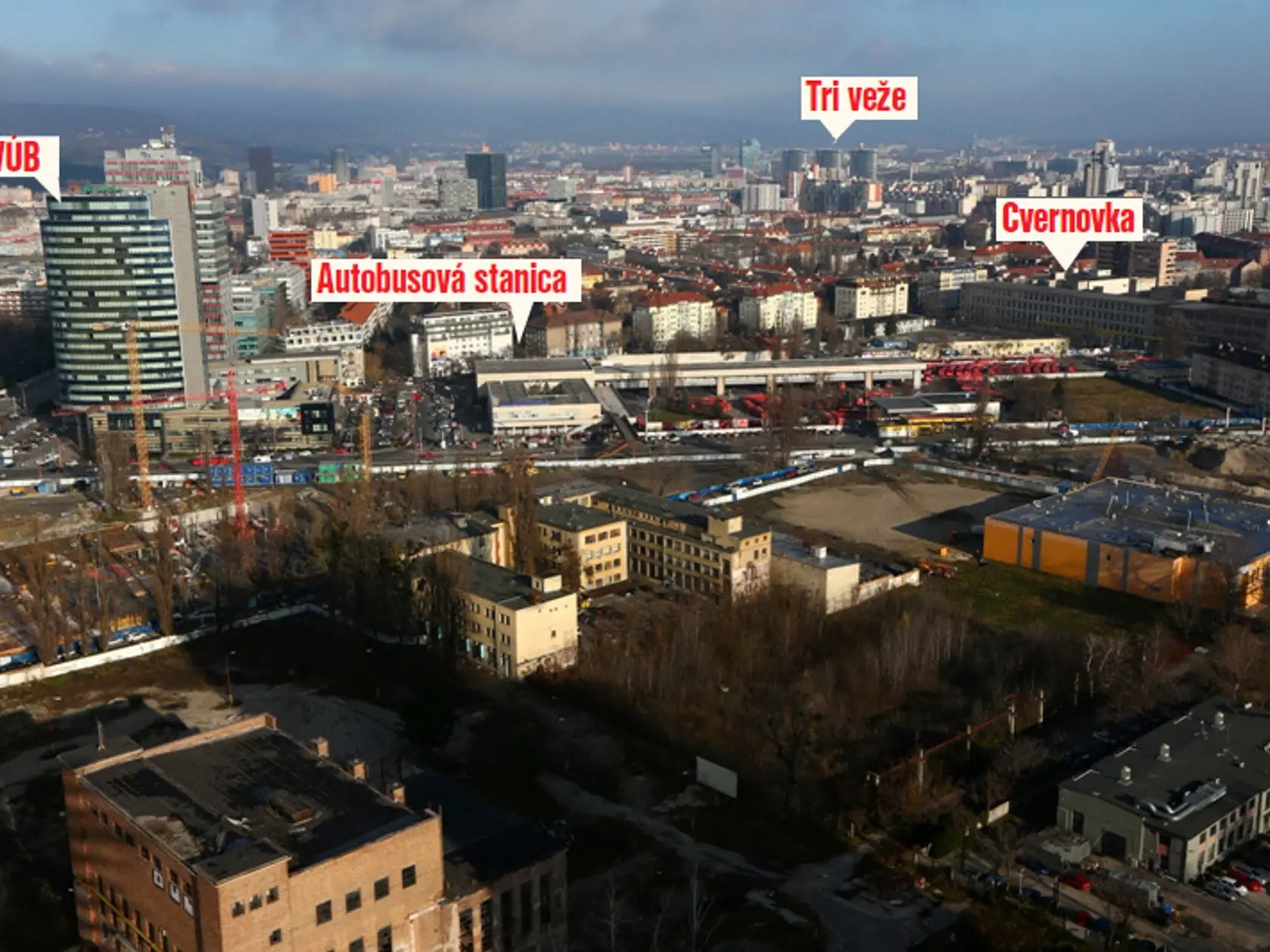 Takto vyzerá Bratislava z výšky 108 metrov.
