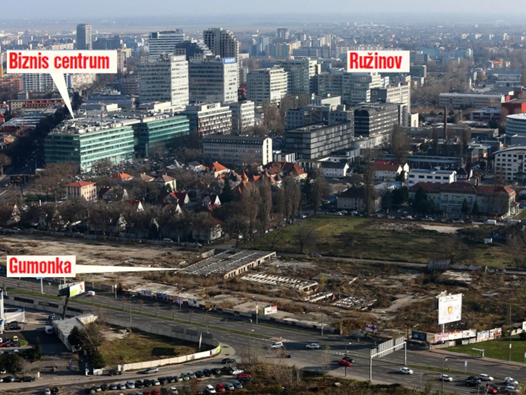 Takto vyzerá Bratislava z výšky 108 metrov.