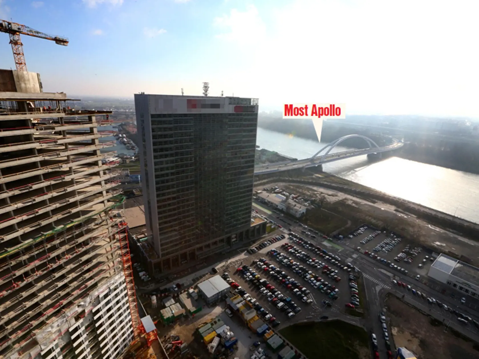 Takto vyzerá Bratislava z výšky 108 metrov.