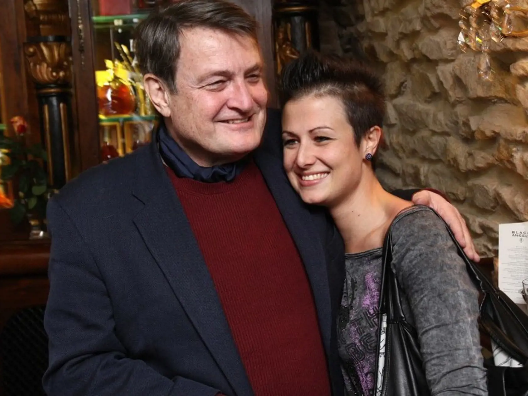 Ladislav Štaidl s dcérou Karolínou