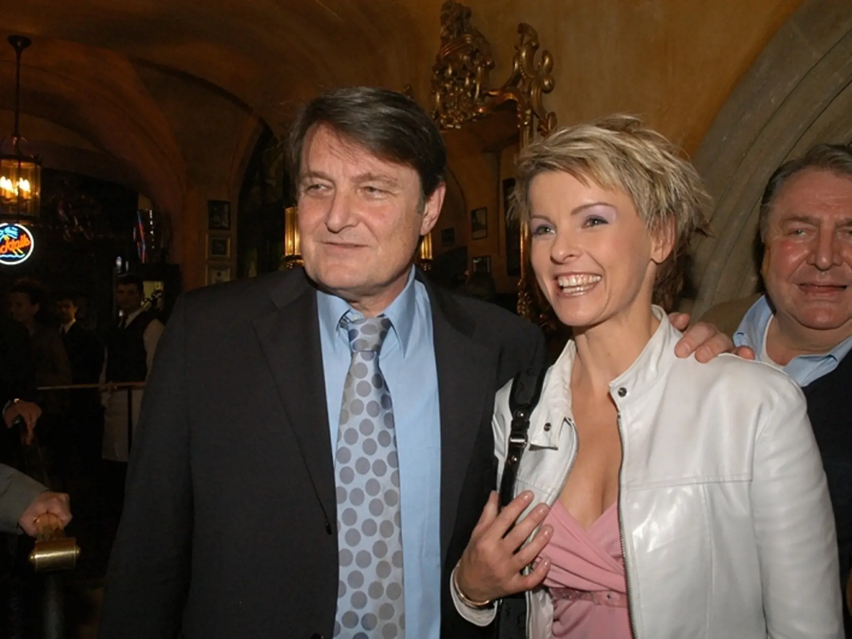Ladislav Štaidl s Ivetou Bartošovou (†48) na archívnej snímke.