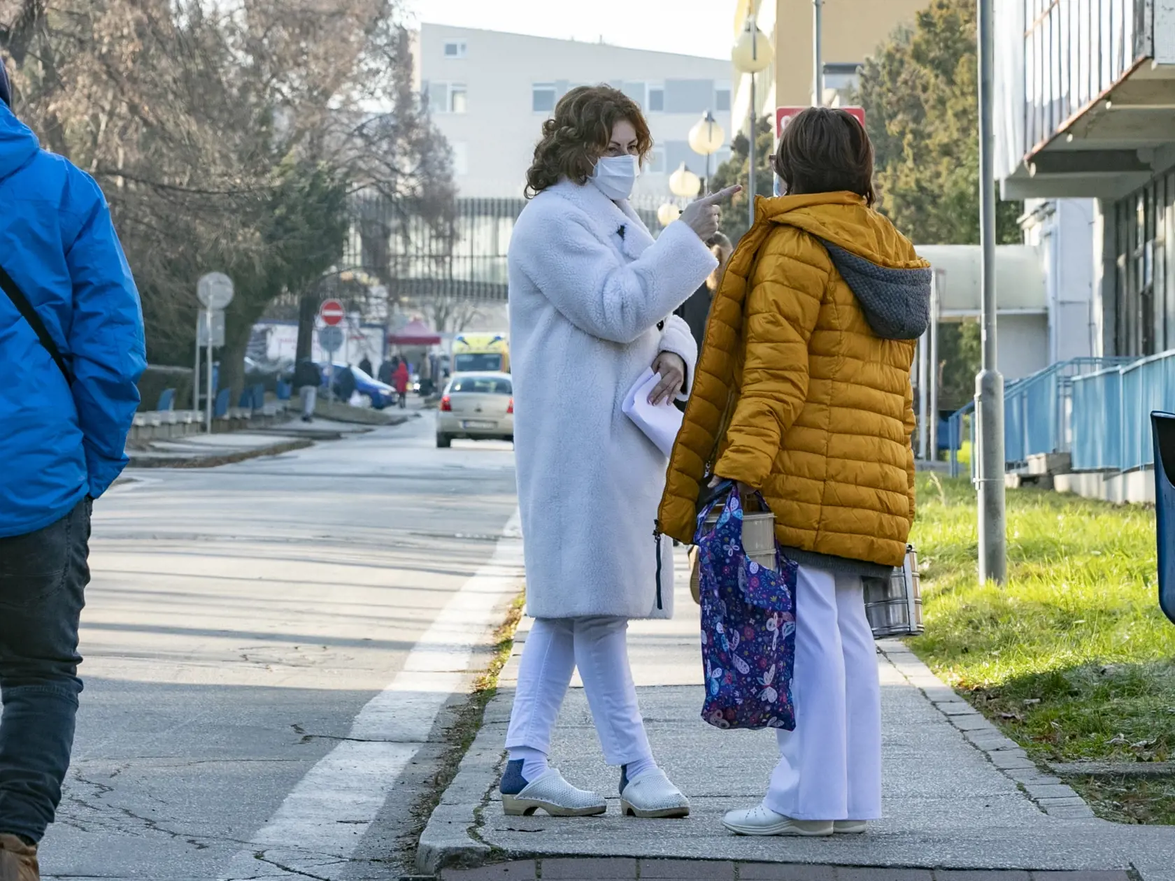 Na snímke je Fakultná nemocnica v Nitre. Ilustračná snímka počas pandémie koronavírusu Covid - 19