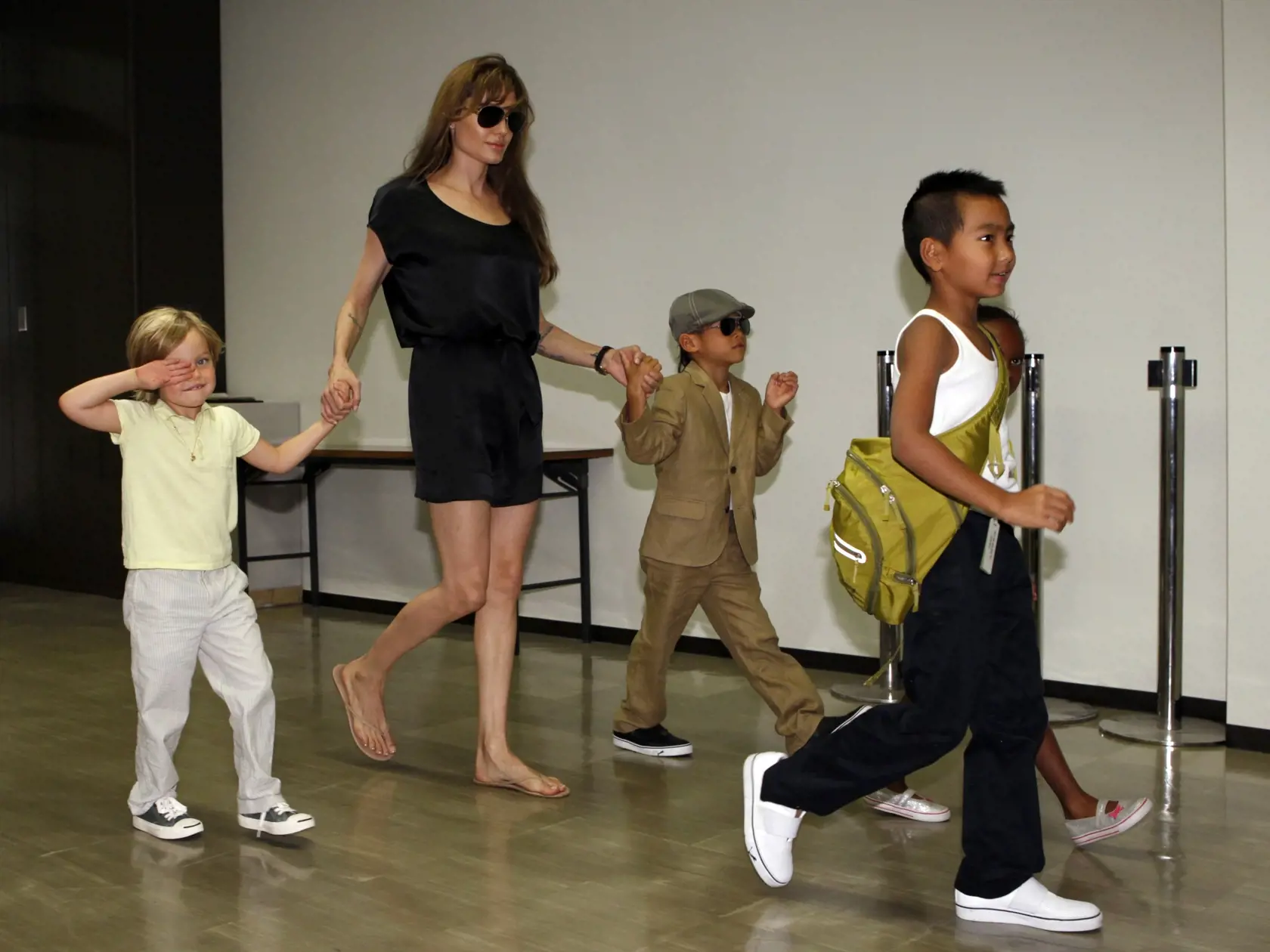 Angelina Jolie a jej deti
