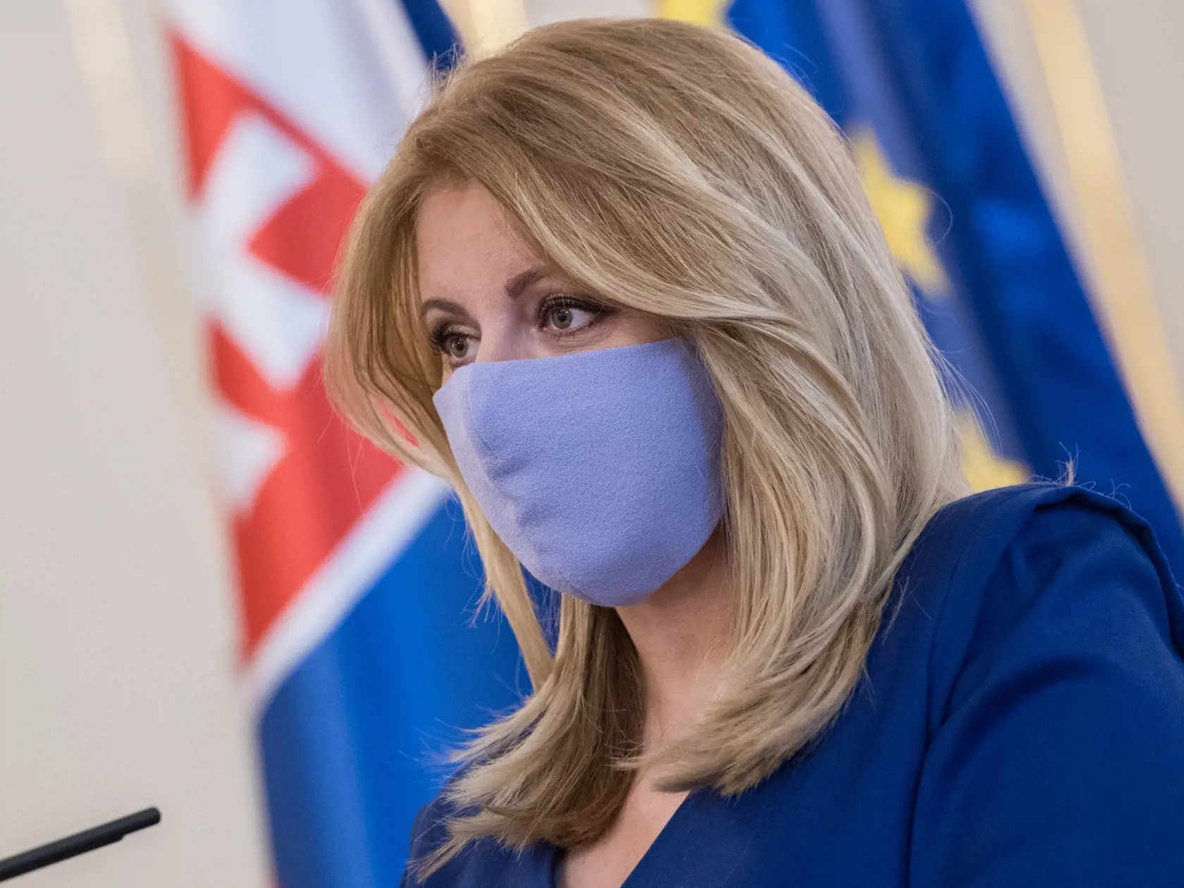Na snímke je prezidentka SR Zuzana Čaputová.