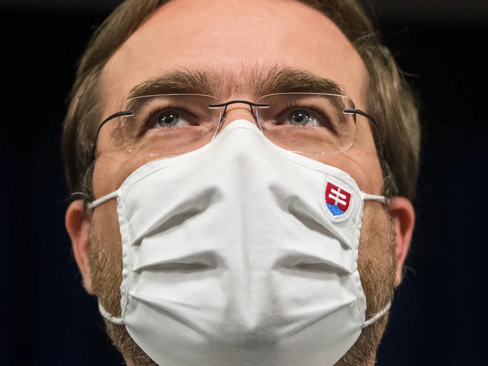 Na snímke je minister zdravotníctva SR Marek Krajčí počas tlačovej konferencie.