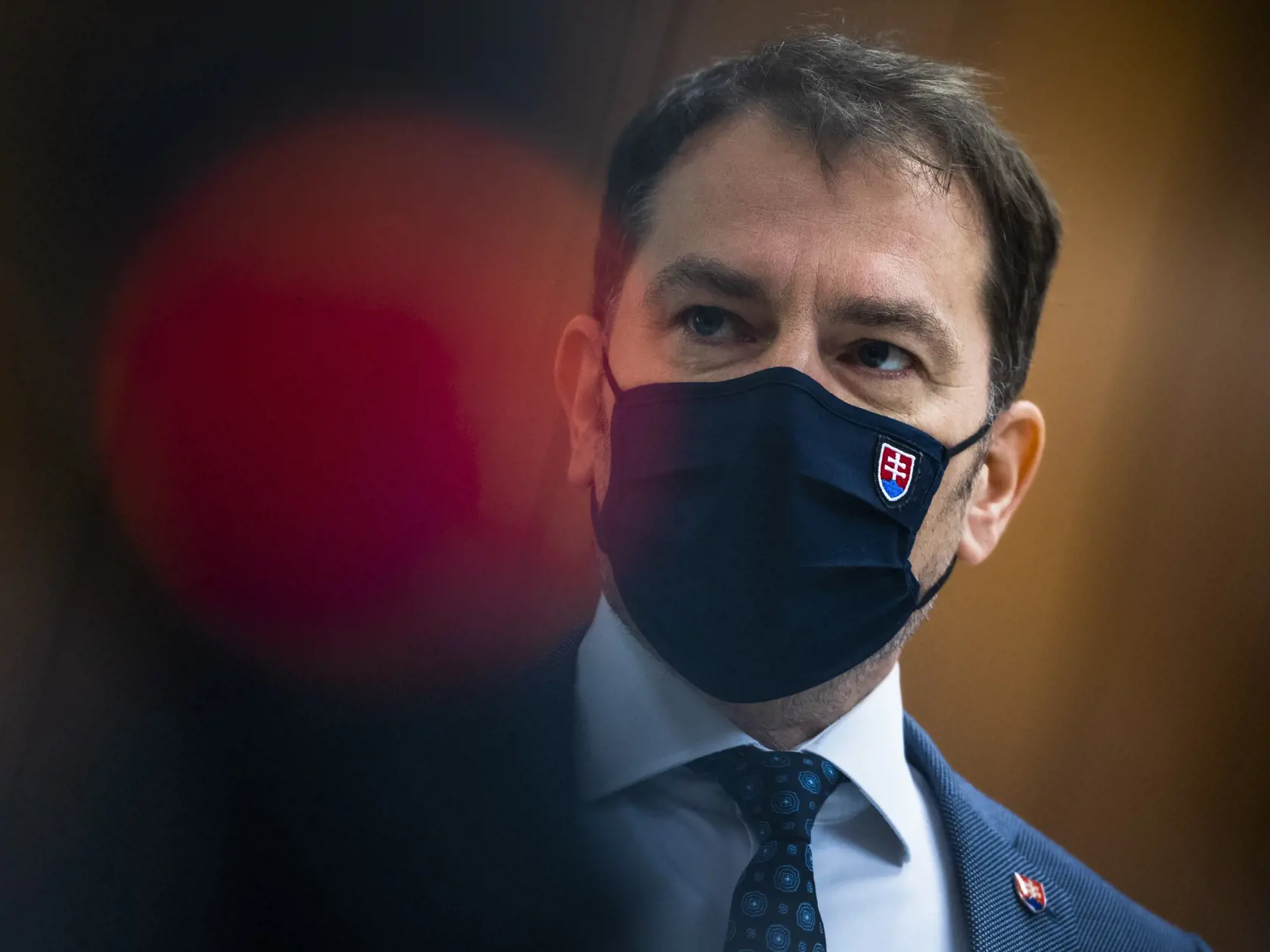 Na snímke je predseda vlády SR Igor Matovič (OĽaNO).