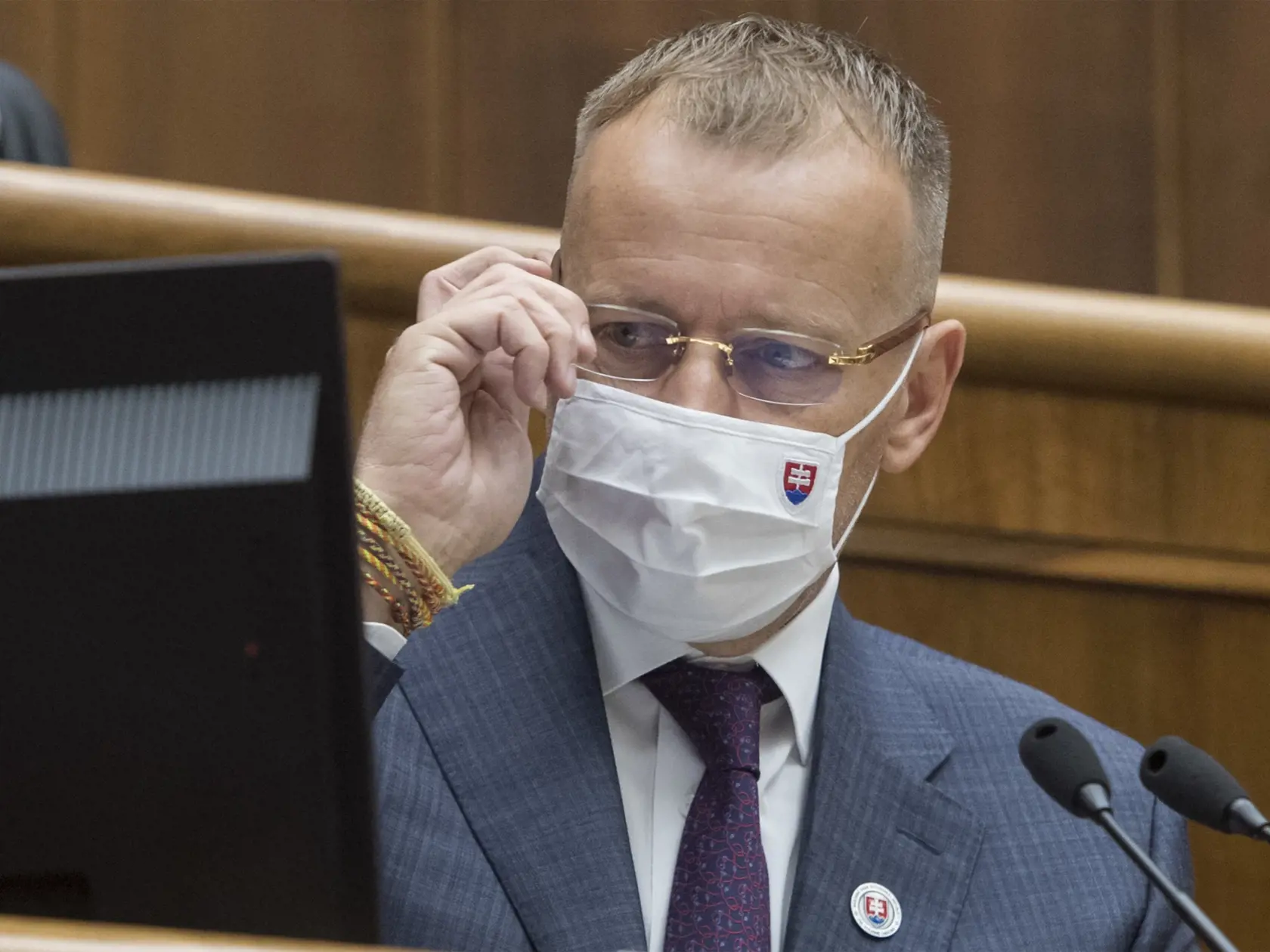 Na snímke je Boris Kollár (Sme rodina).