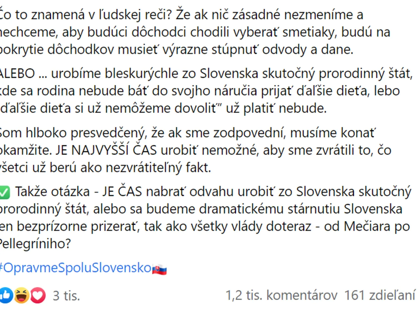 Matovičov status.